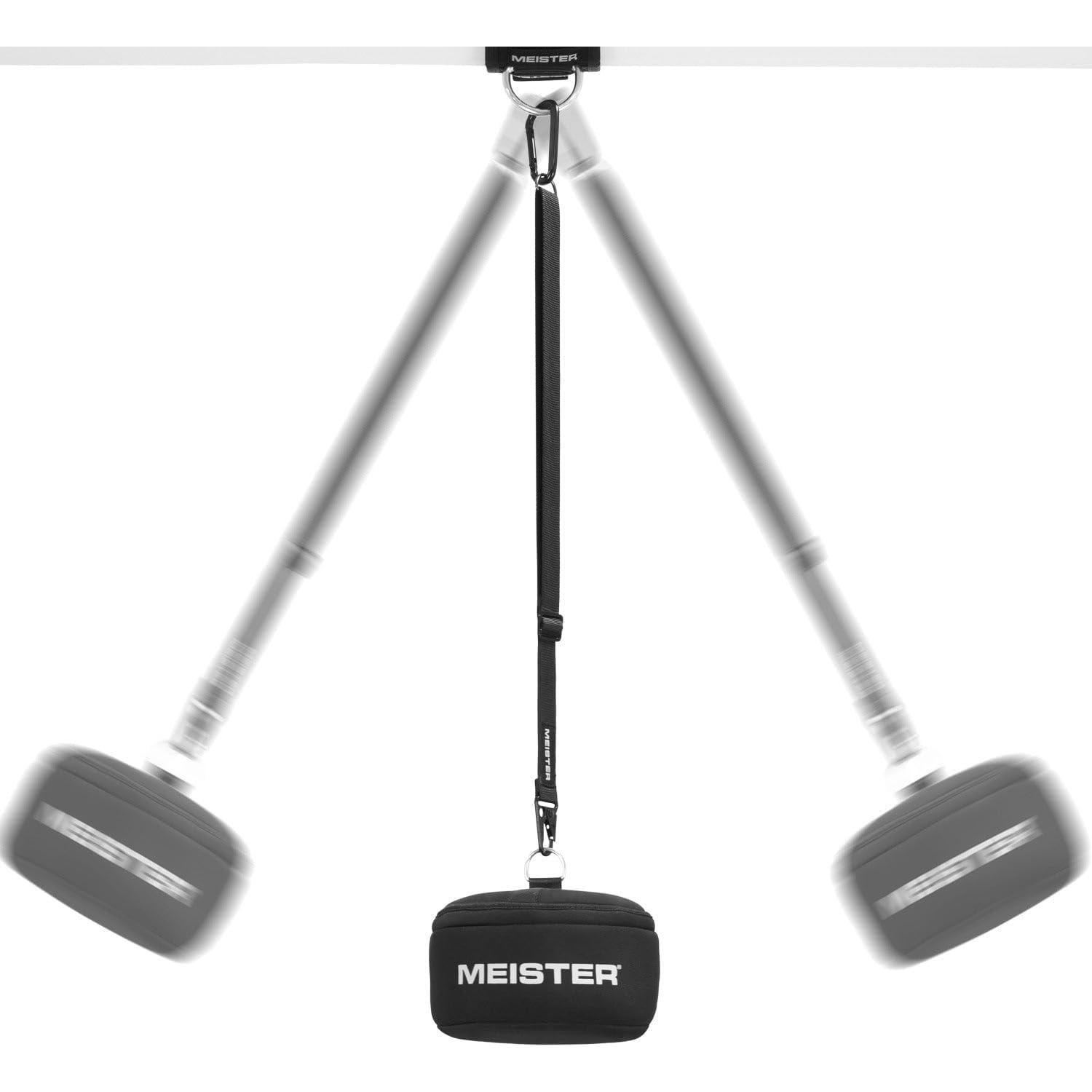 Bolsa de Boxeo Meister SlipStrike Llenada de Agua 18cm Negro