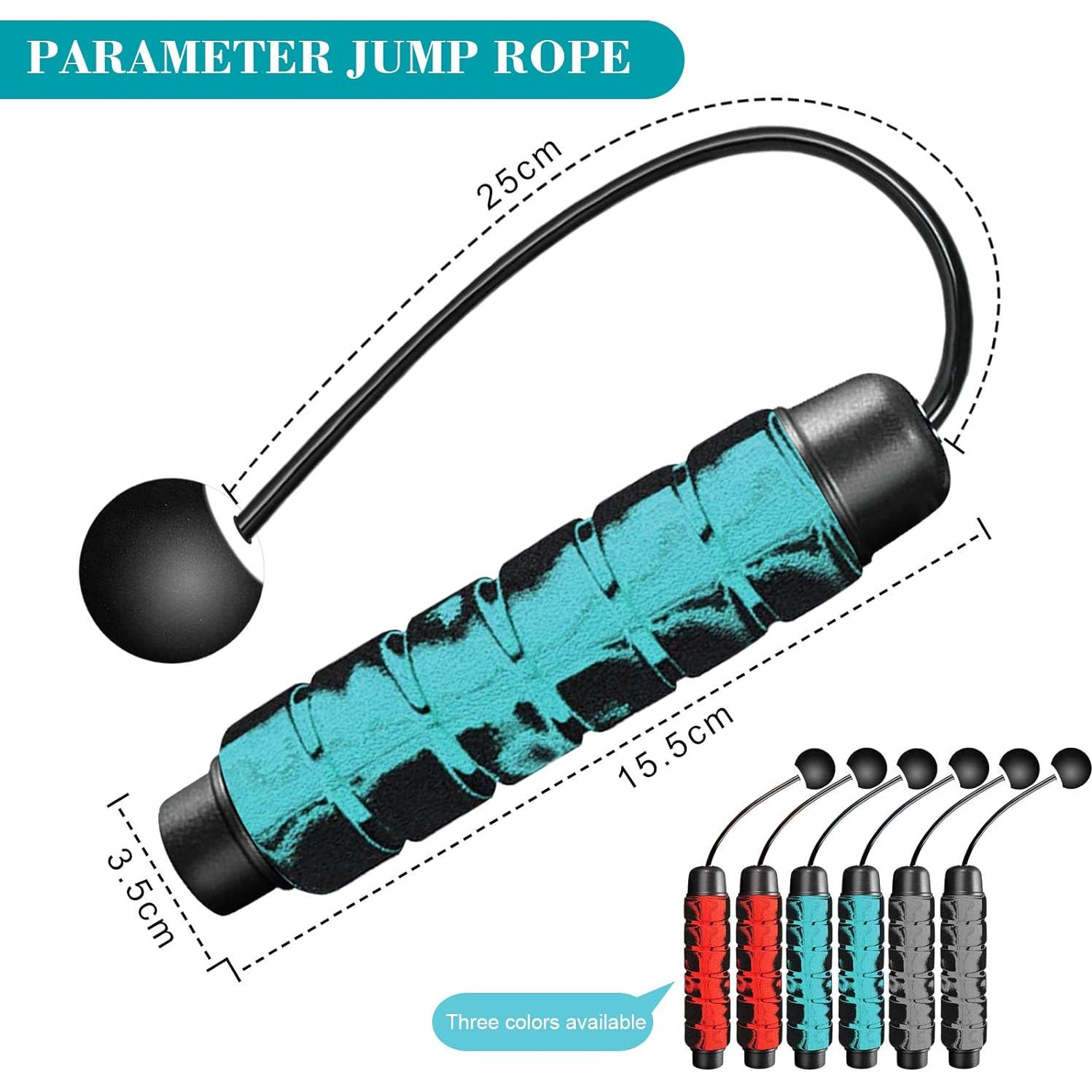 Cuerda de Salto Inalámbrica Redify con Peso Ajustable 0.32kg