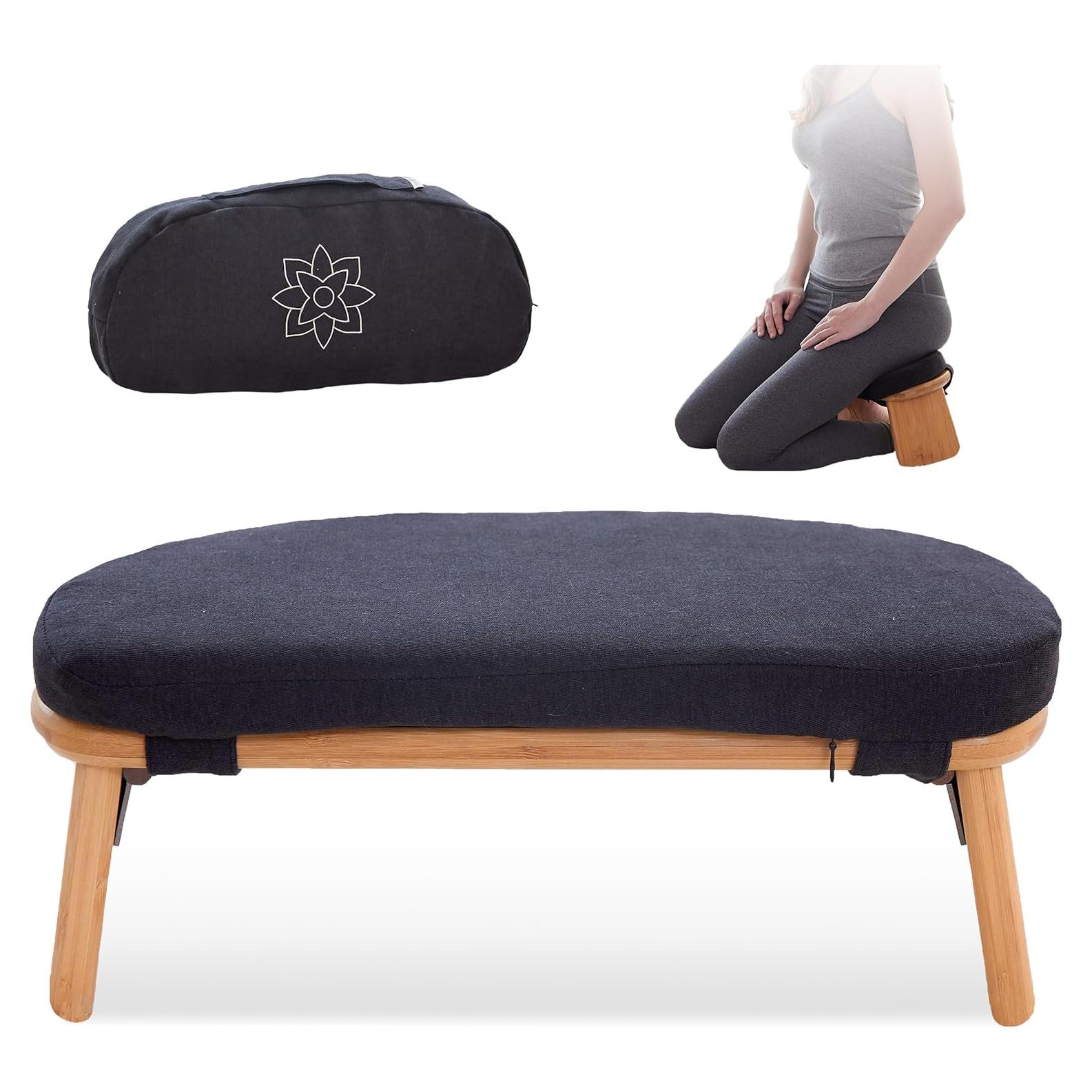 Banco de Meditación Plegable Mindful Modern con Almohada
