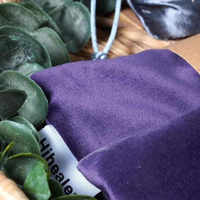 Almohadilla de Ojos Caliente Hihealer con Lavanda 25x10 cm