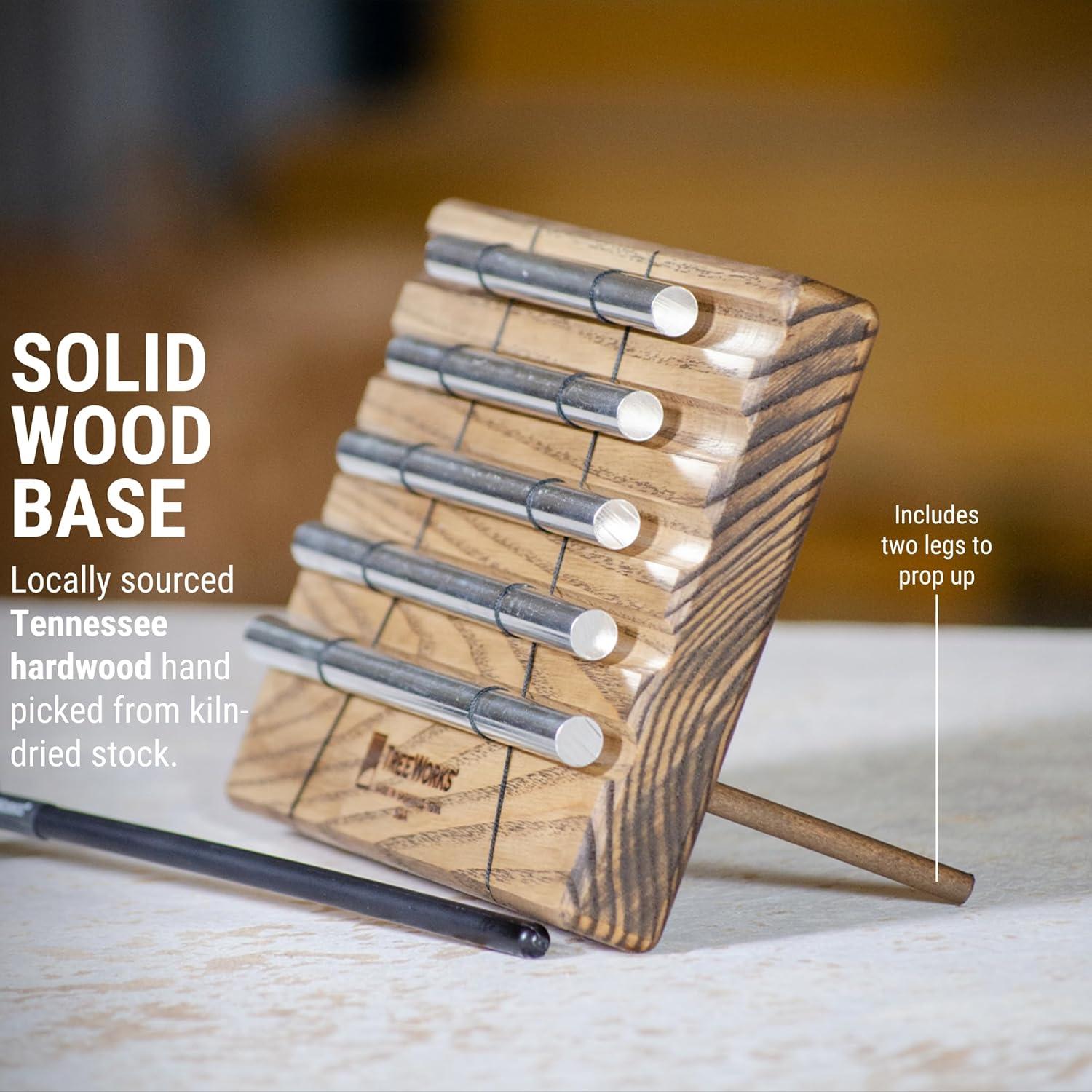 TreeWorks Chimes Campana de Energía 5 Notas - Hecho en EE. UU.