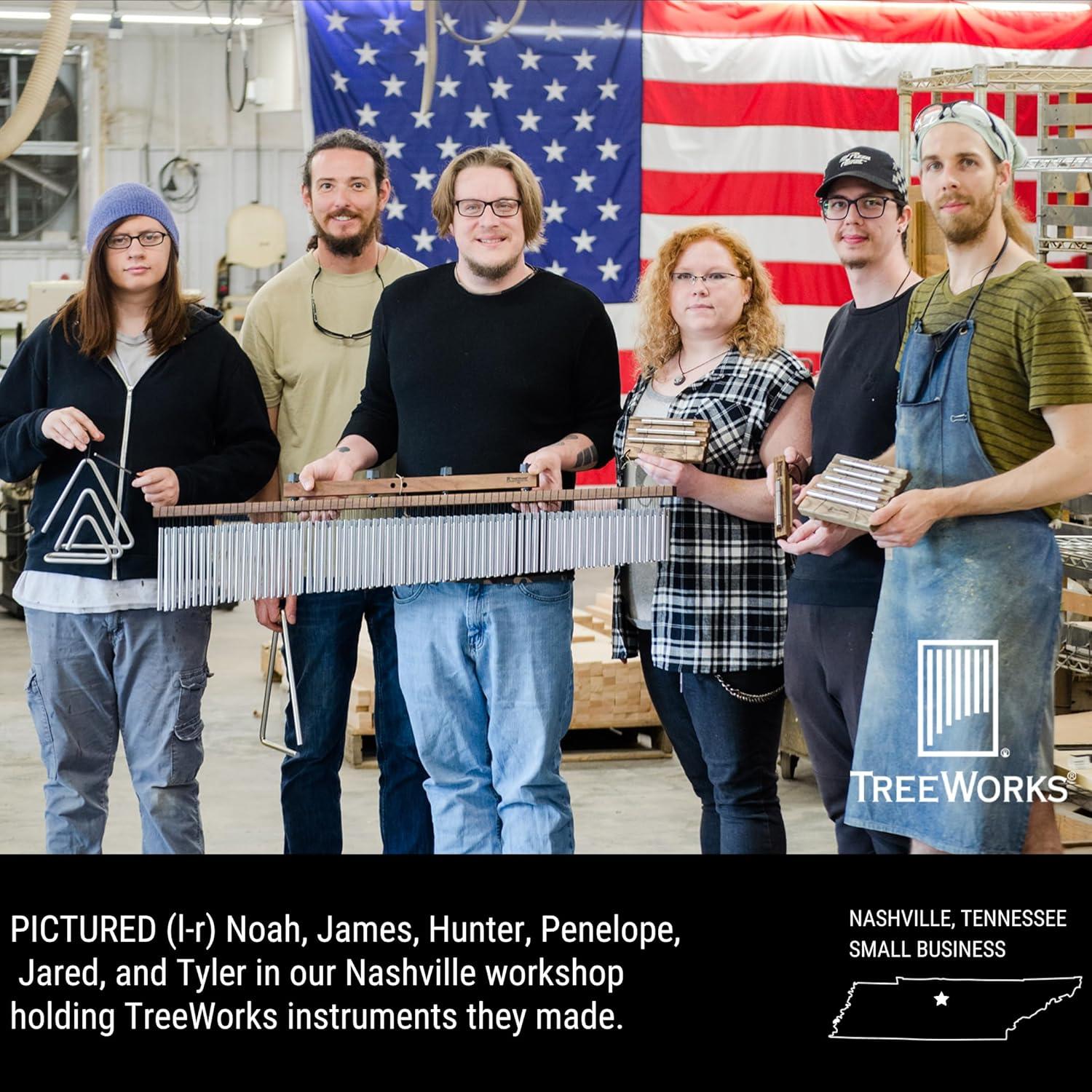 TreeWorks Chimes Campana de Energía 5 Notas - Hecho en EE. UU.