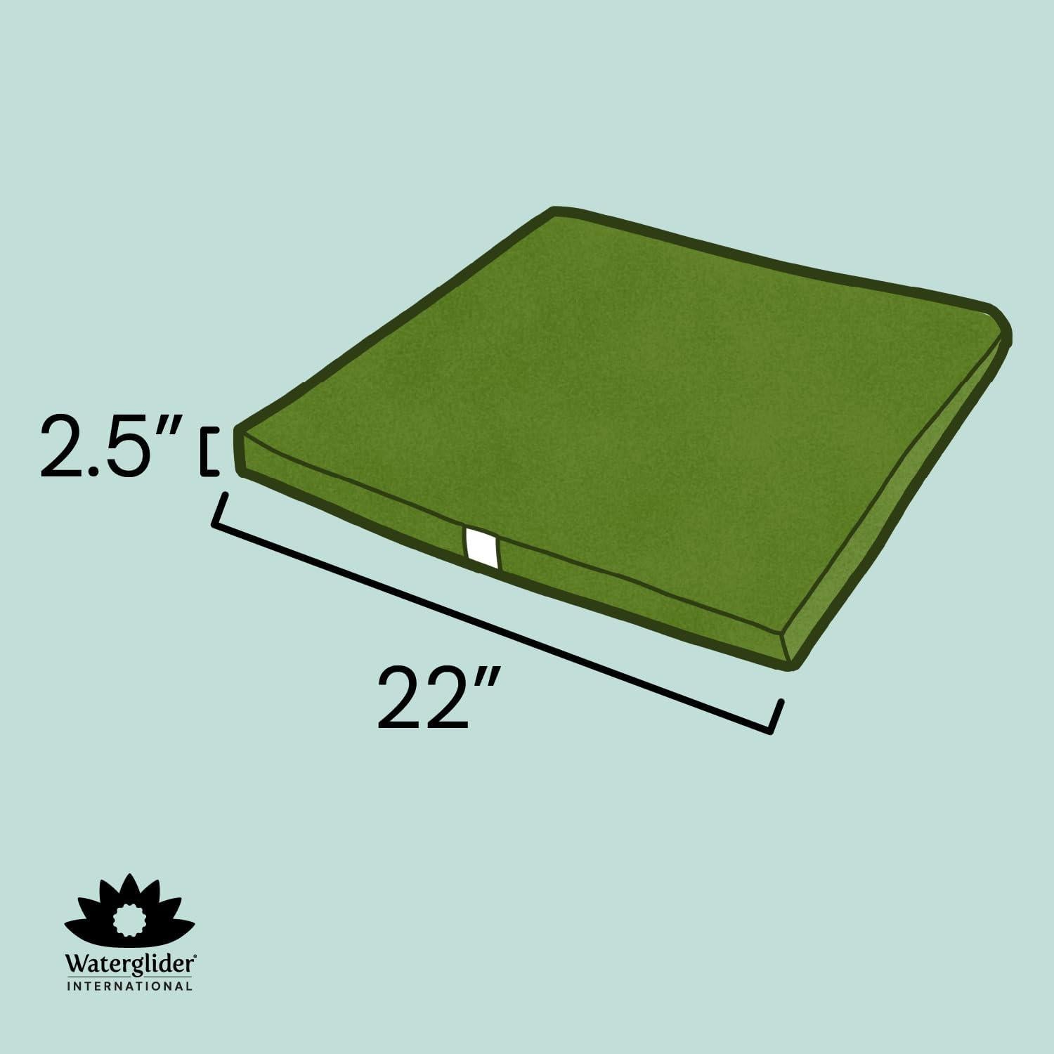 Zabuton, Eclipse line, Buckwheat Filled Meditation Cushion, 23" x 23"