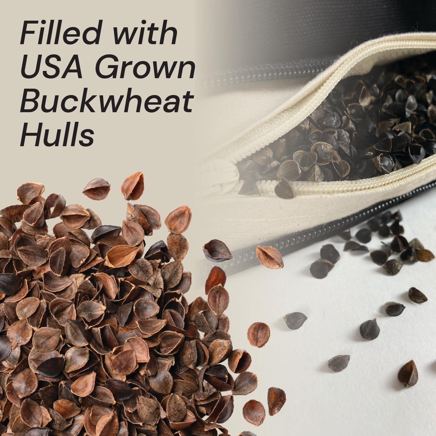 Zabuton, Eclipse line, Buckwheat Filled Meditation Cushion, 23" x 23"