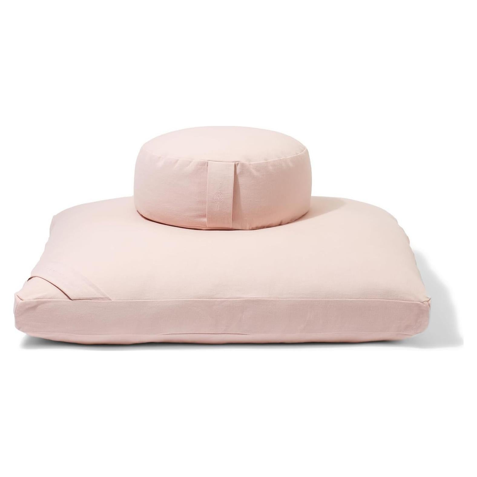 Juego de Cojines de Meditación Renoo - Algodón Orgánico y Lino