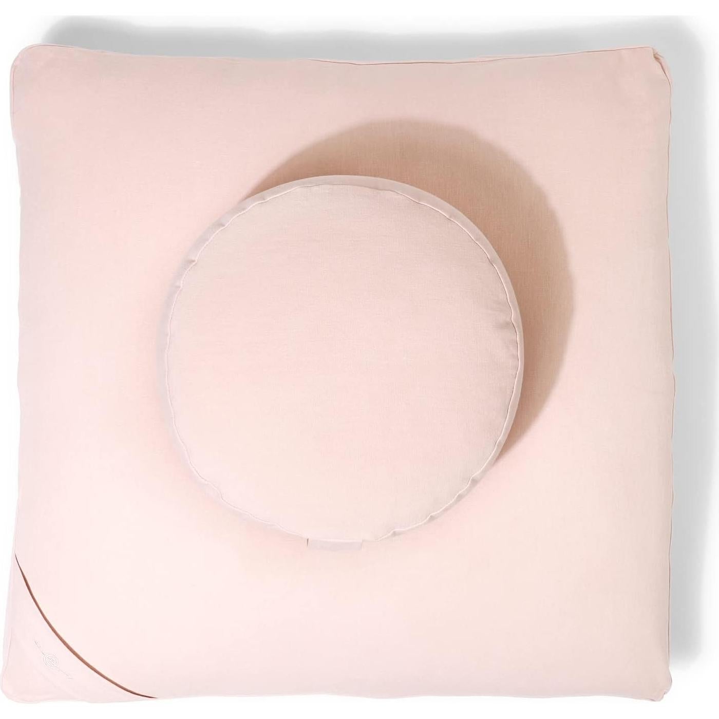 Juego de Cojines de Meditación Renoo - Algodón Orgánico y Lino