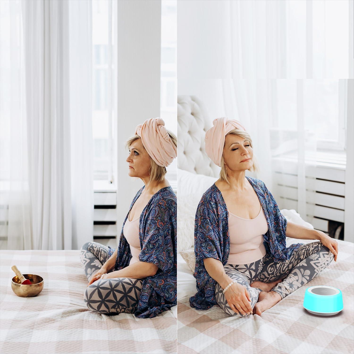 Kipcush Cuencos Tibetanos de Canto K5-S - 11 Sonidos, Luz Nocturna