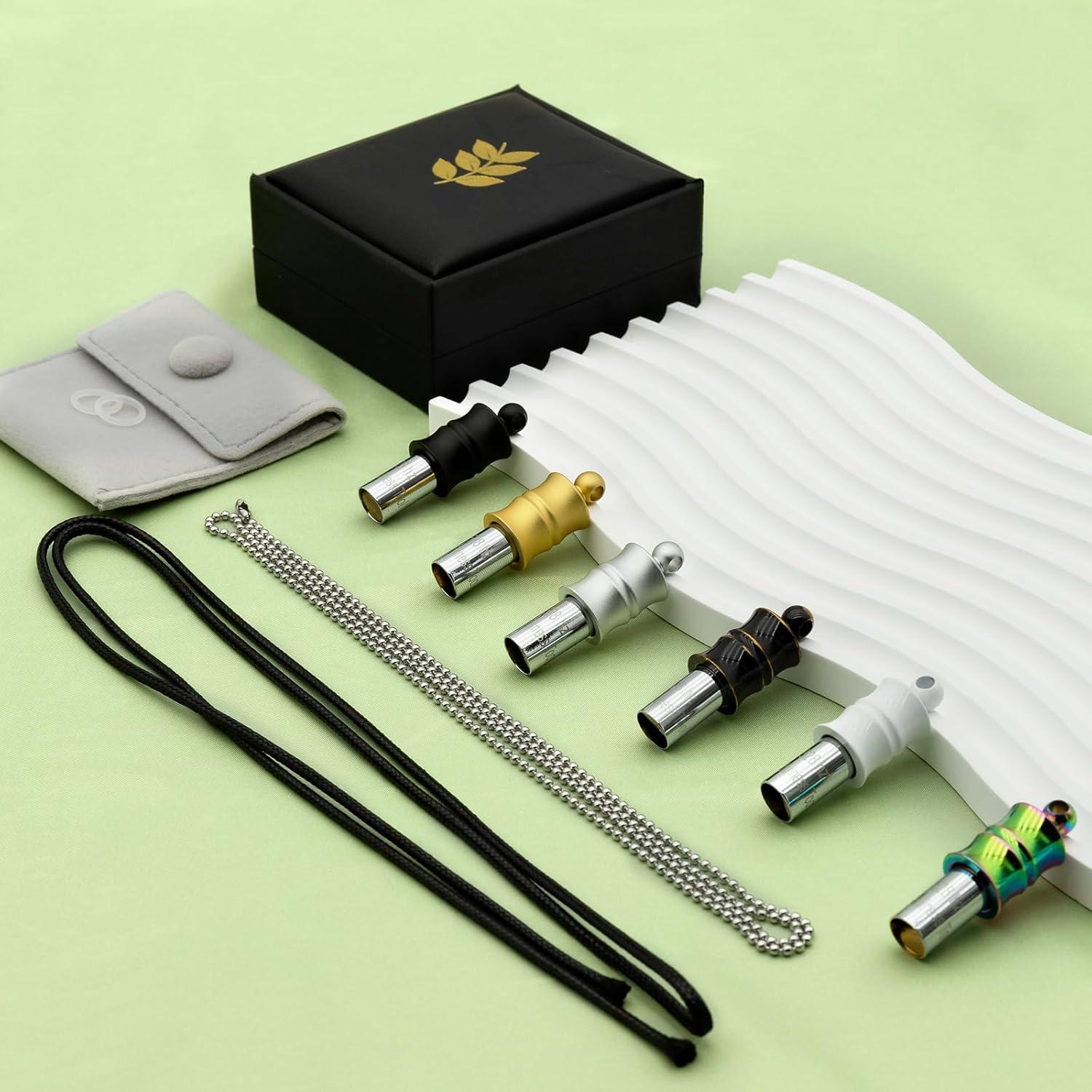 Collar de Meditación MIKUHOT 528 Hz Alivio de Estrés y Ansiedad