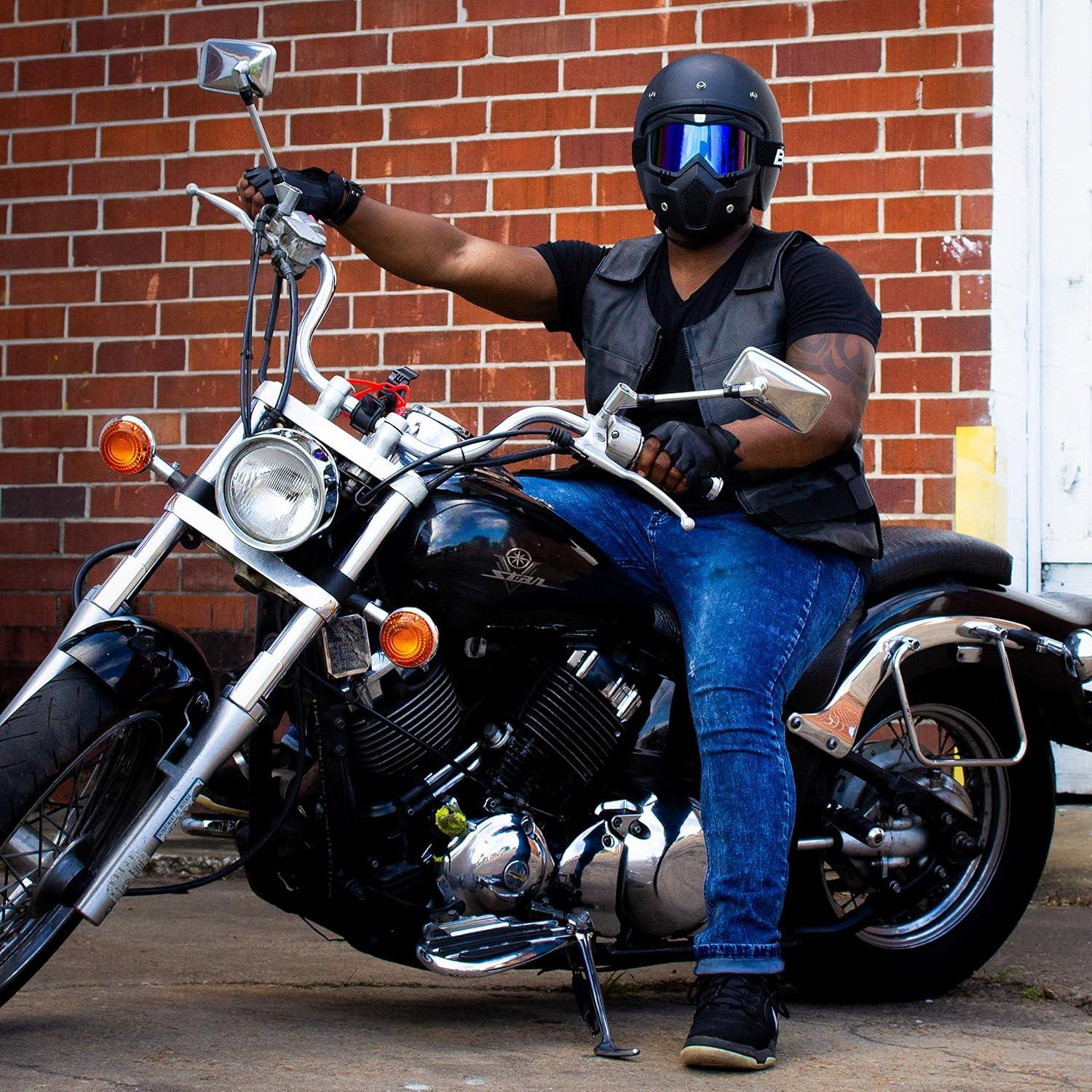 Gafas de Motocicleta Birdz Skylark con Máscara Desmontable