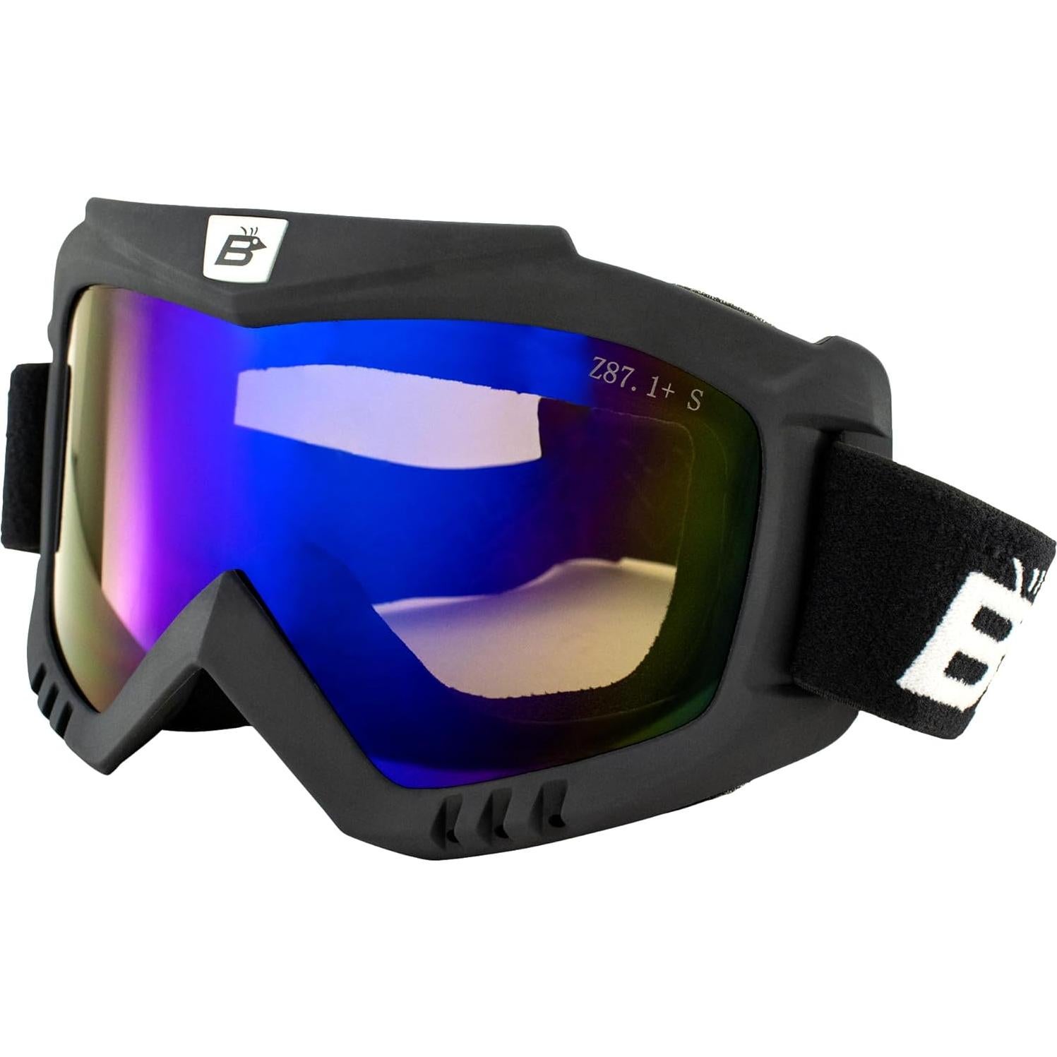 Gafas de Motocicleta Birdz Skylark con Máscara Desmontable