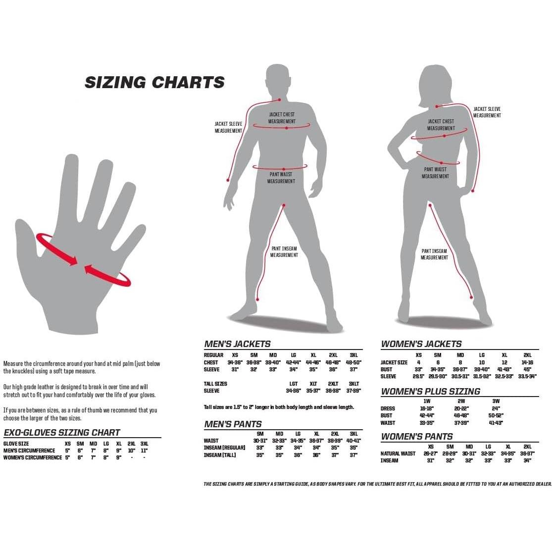 Guantes Klaw II ScorpionEXO para Mujeres - Negro - Mediano