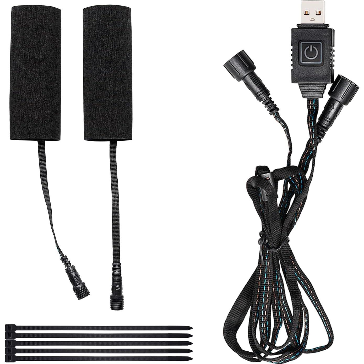 Cubierta de Agarre Calentado Powersports 5V USB Impermeable