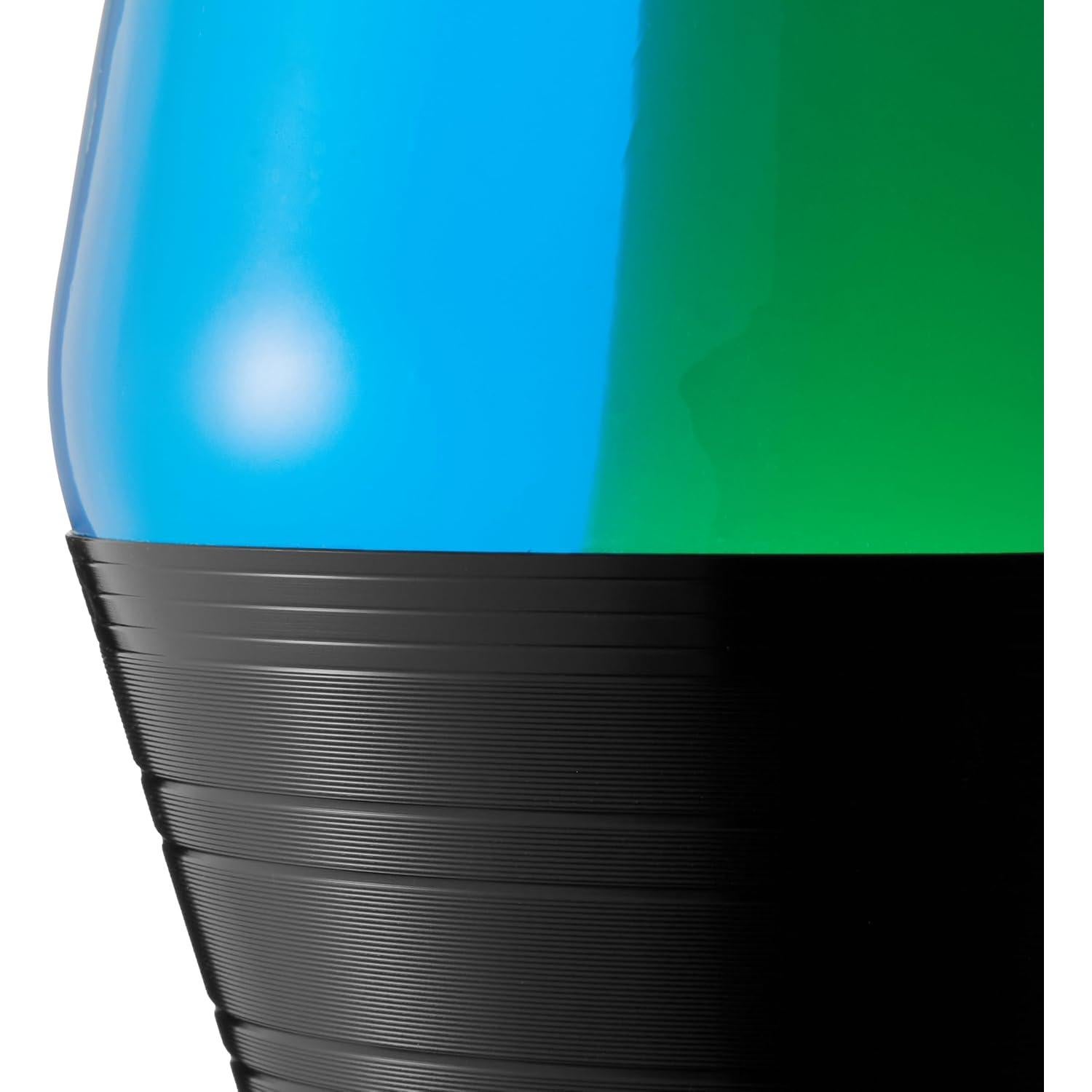 Lámpara LAVA Original 14.5" Azul con Base de Vinilo - Clásica