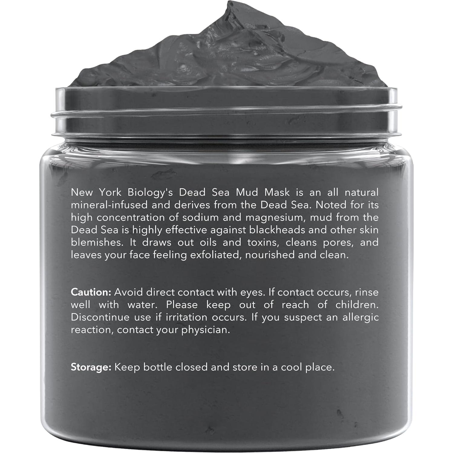 Máscara de Barro del Mar Muerto New York Biology 248g - Lavanda