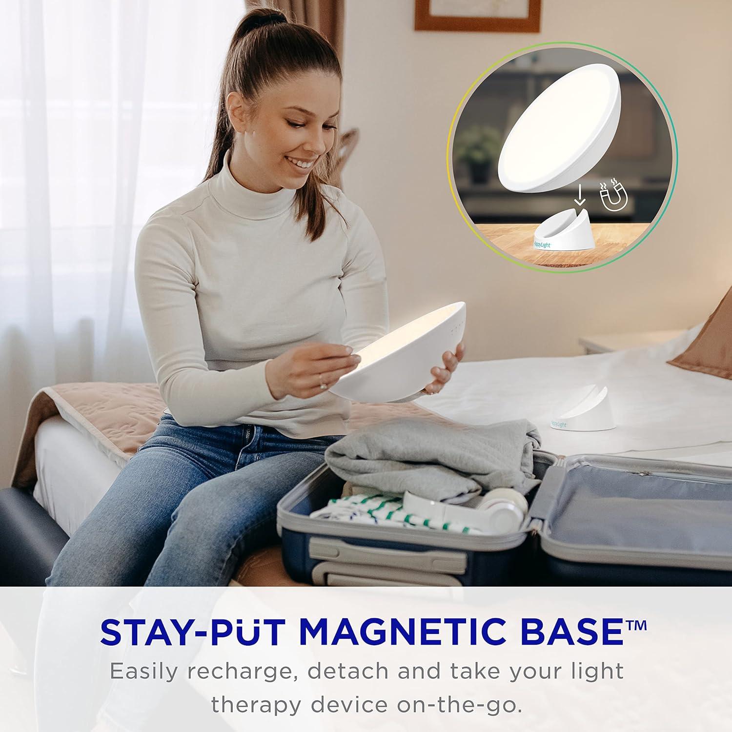 Lámpara de Terapia de Luz Verilux HappyLight Halo 10000 LUX