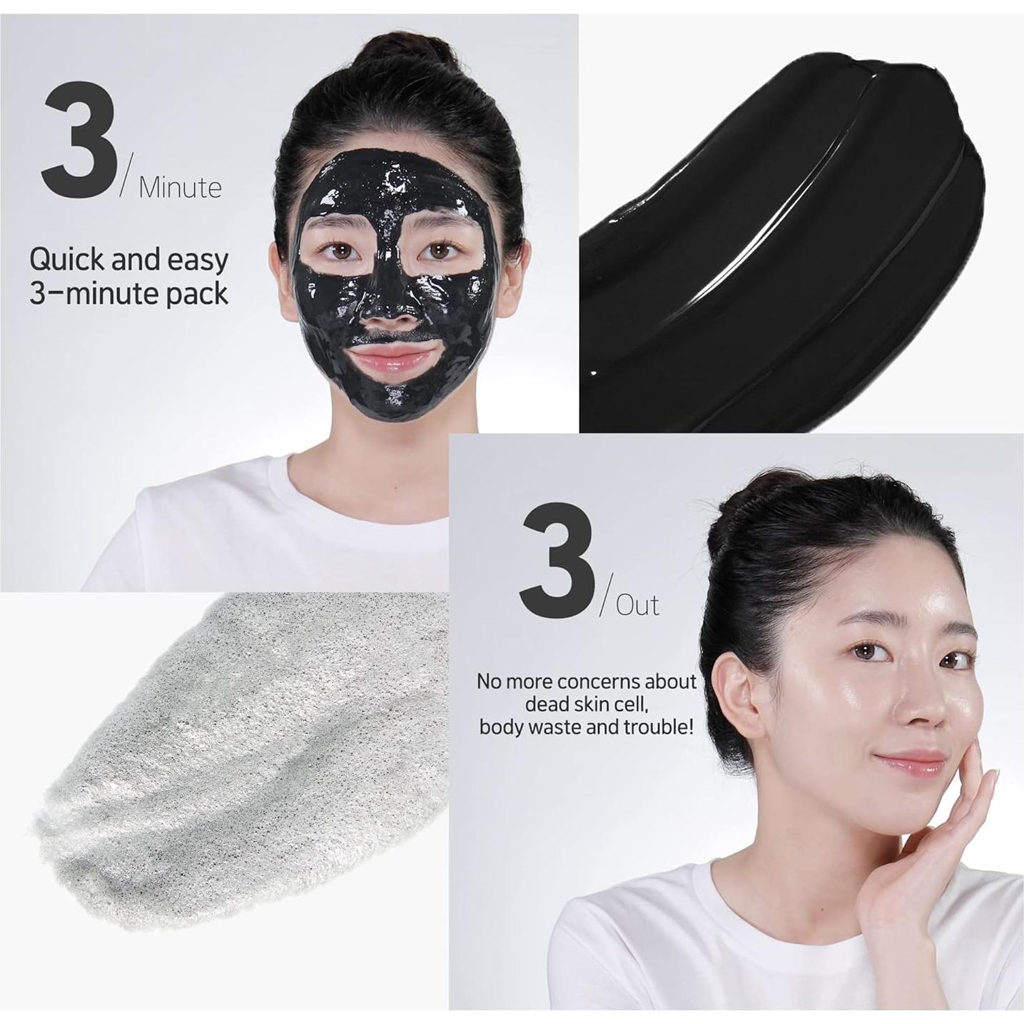 Mascarilla Burbuja de Arcilla BHA Carbón SOME BY MI 120g