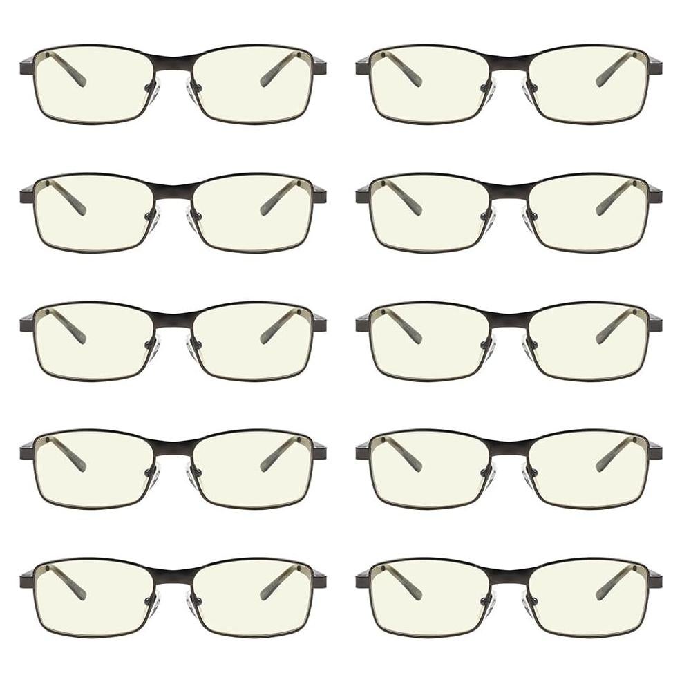 Gafas de Lectura Eyekepper 10 Paquete Bloqueadoras Luz Azul