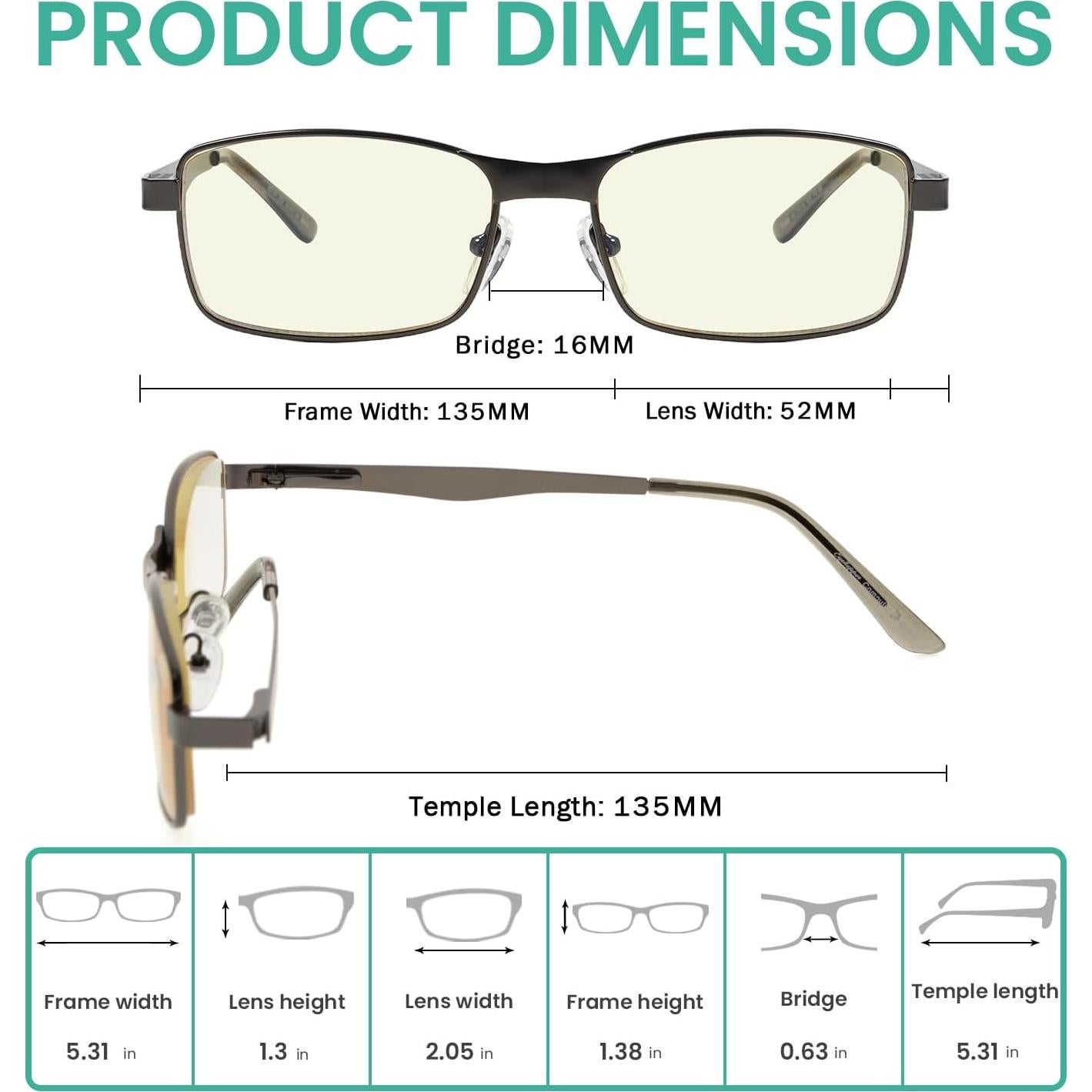 Gafas de Lectura Eyekepper 10 Paquete Bloqueadoras Luz Azul
