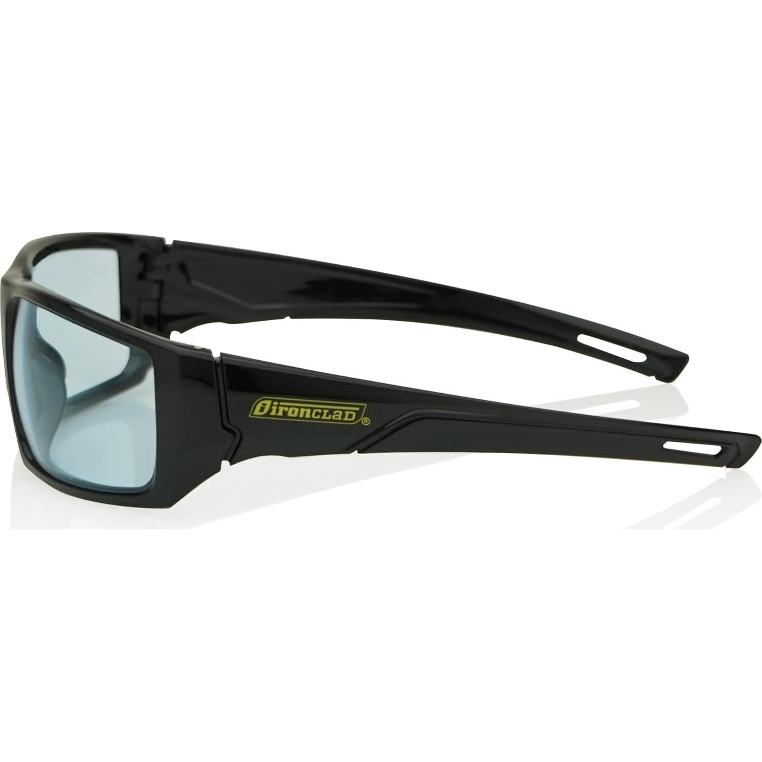 Gafas de Seguridad Ironclad Bronx, Anti-rayones y Anti-vaho, Azul