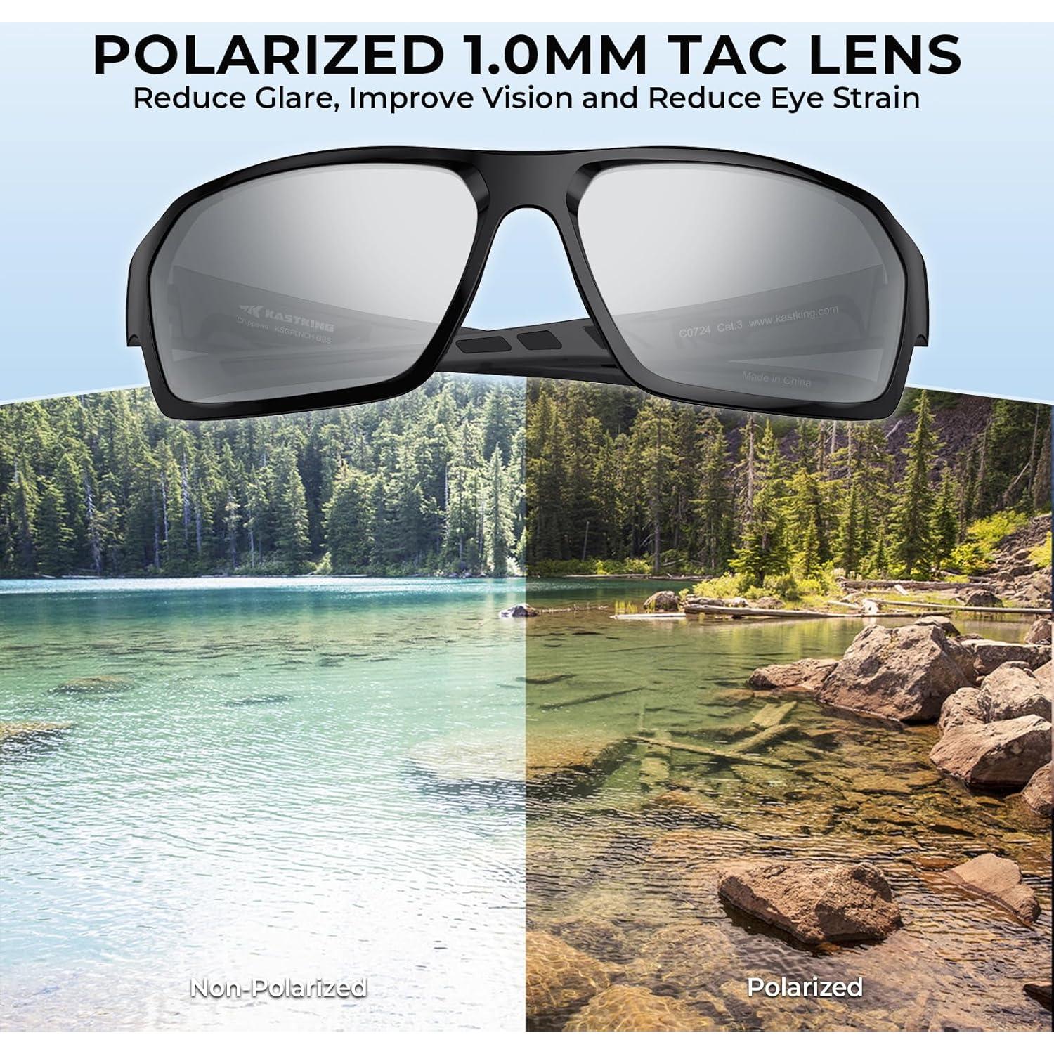 Gafas de Sol Polarizadas KastKing Chippewa UV400 Marco Envolvente