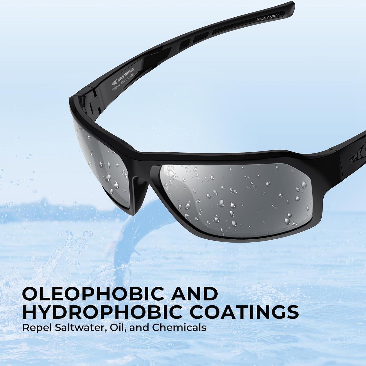 Gafas de Sol Polarizadas KastKing Chippewa UV400 Marco Envolvente