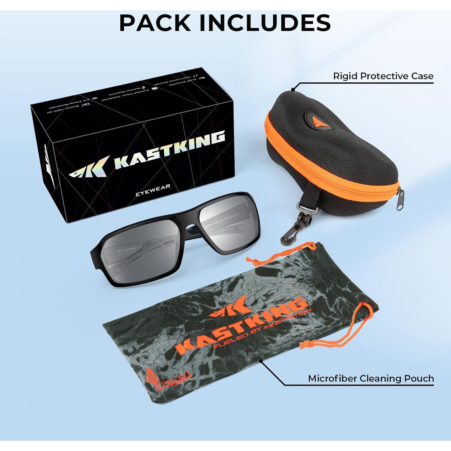 Gafas de Sol Polarizadas KastKing Chippewa UV400 Marco Envolvente