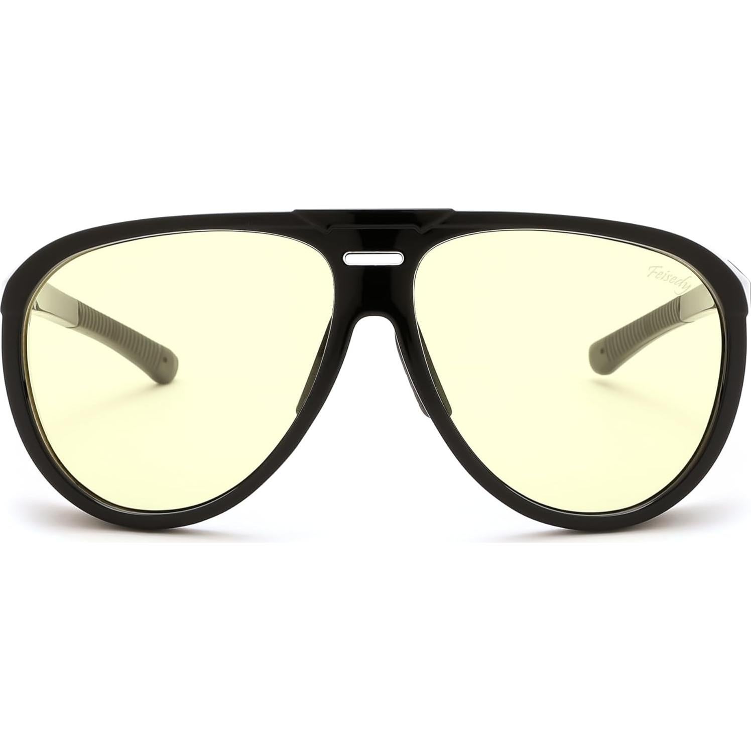 Gafas de Juego FEISEDY G0095 Anti Luz Azul Marco Negro