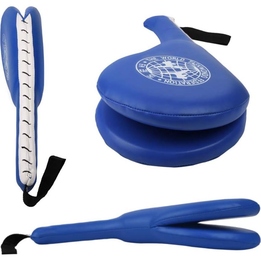 Almohadillas de Patada Taekwondo ORANGEHOME 01 Negro Azul