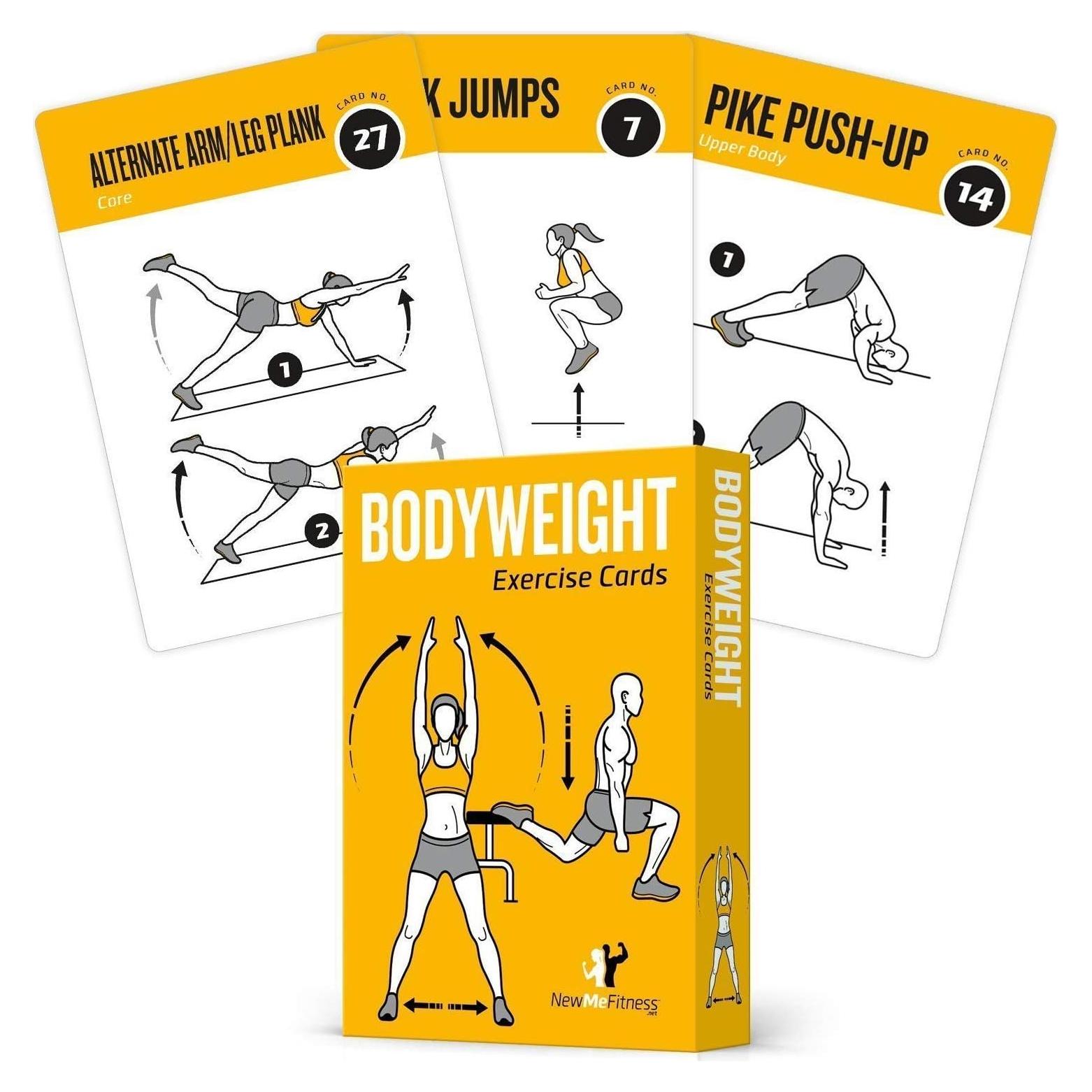 Tarjetas de Entrenamiento NewMe Fitness - Peso Corporal Vol 1