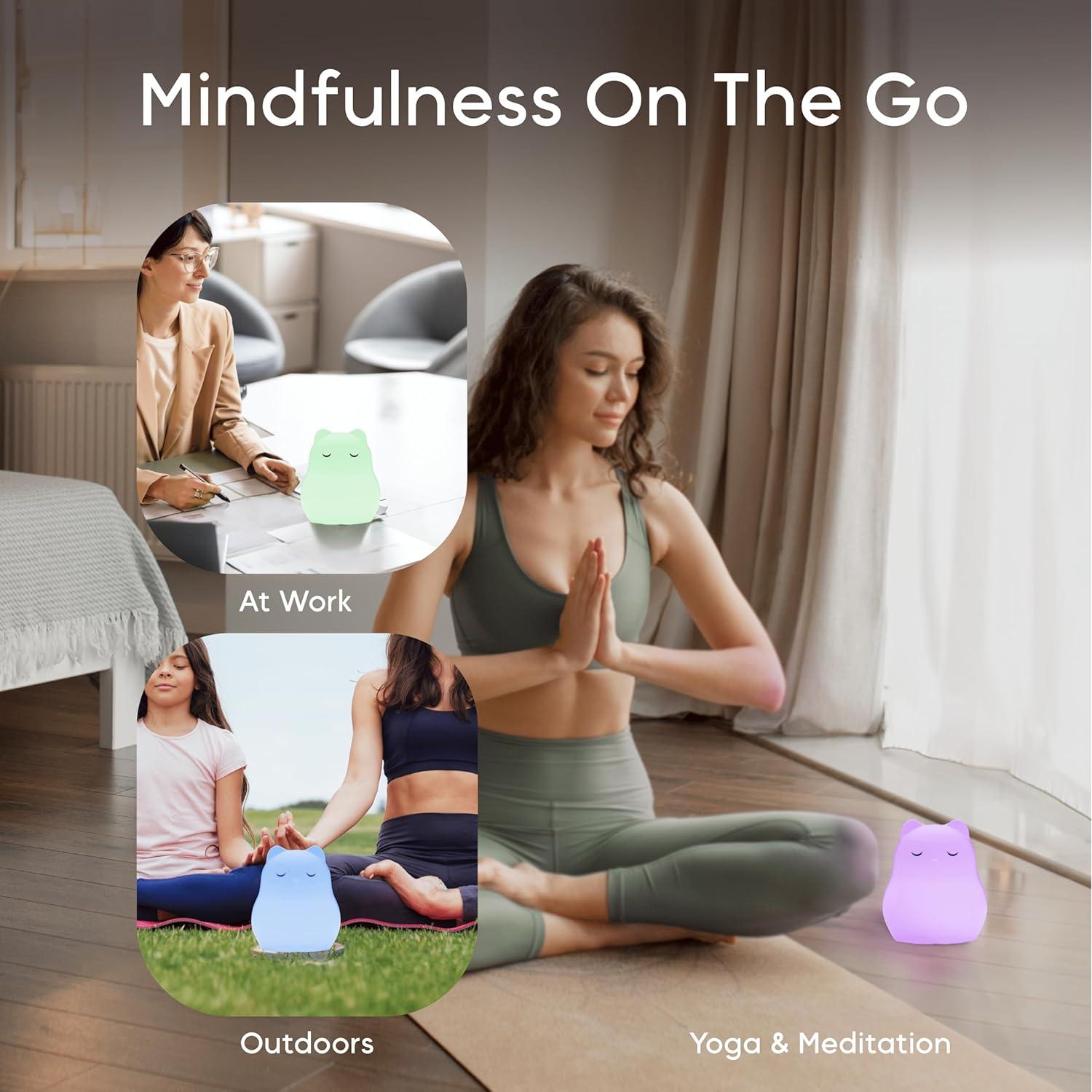 Palabra de Respiración InnoCity - Luz de Meditación para Adultos y Niños