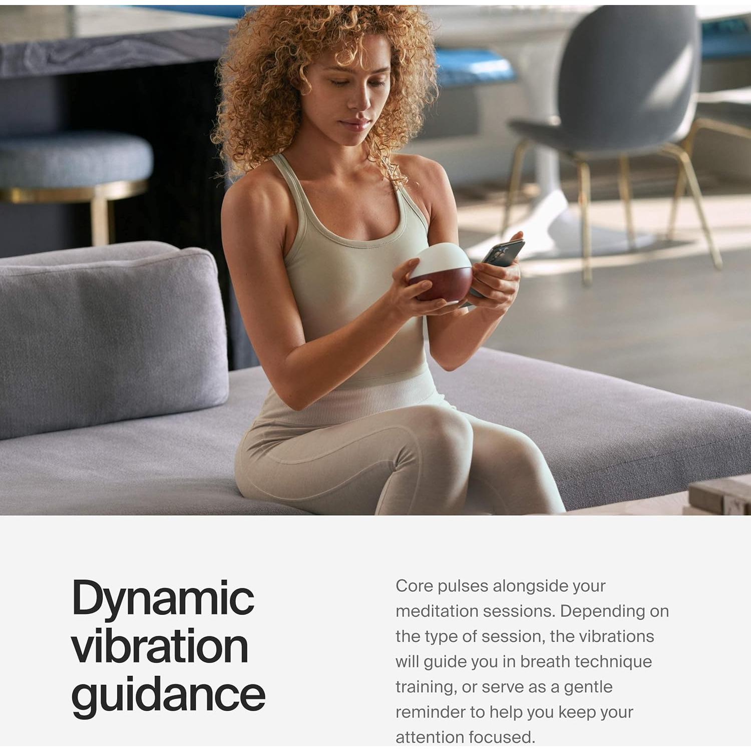Entrenador de Meditación Core Premium con Sensores ECG y Vibraciones