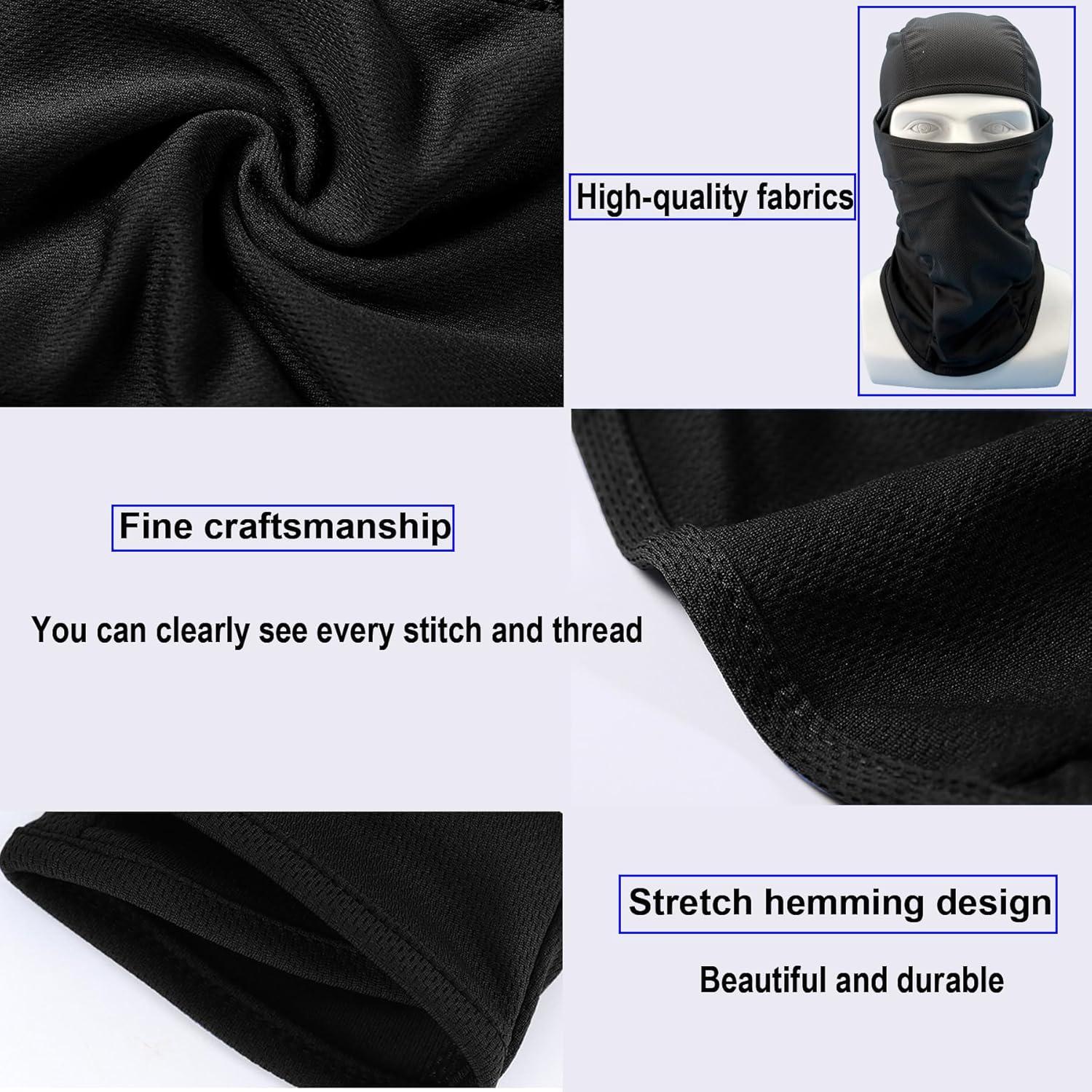 Gafas de Motocross Unisex con Protección UV y Pasamontañas