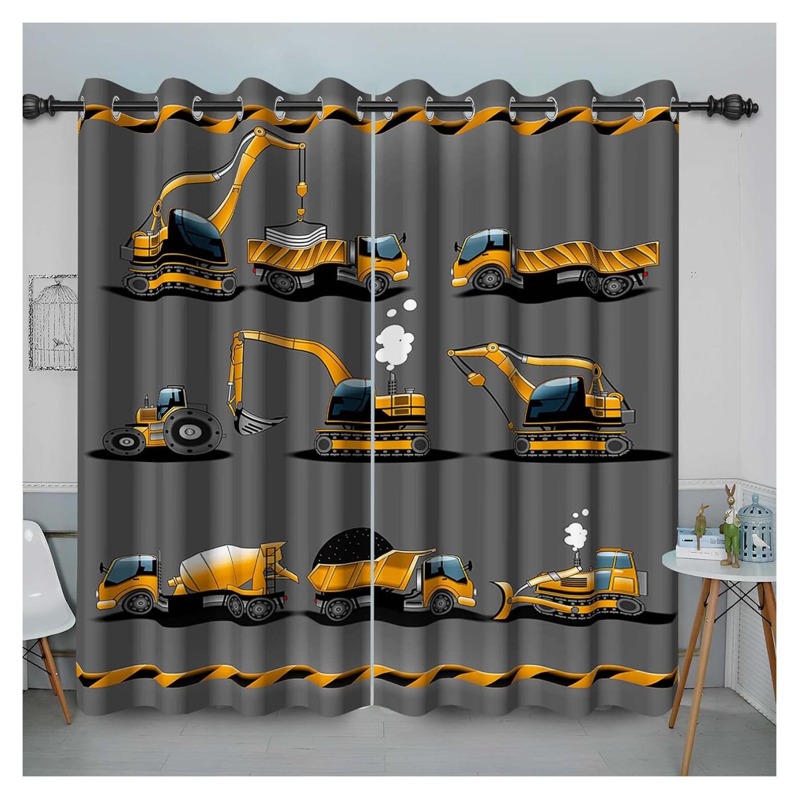 Cortinas Opacas Baocicco Grises 2 Paneles 42x63 cm Vehículo