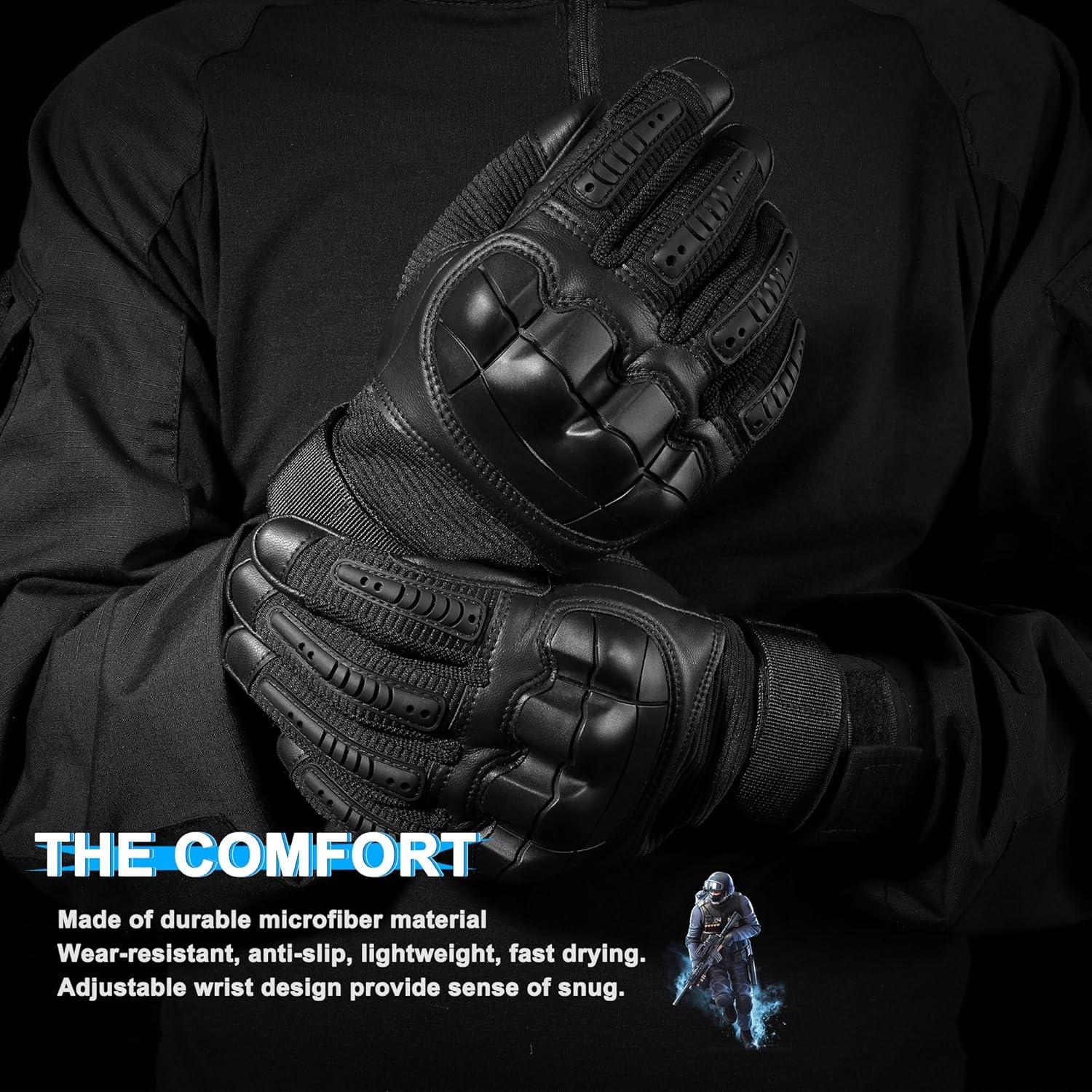 Guantes Tácticos WTACTFUL para Hombre - Pantalla Táctil - S/M/L/XL