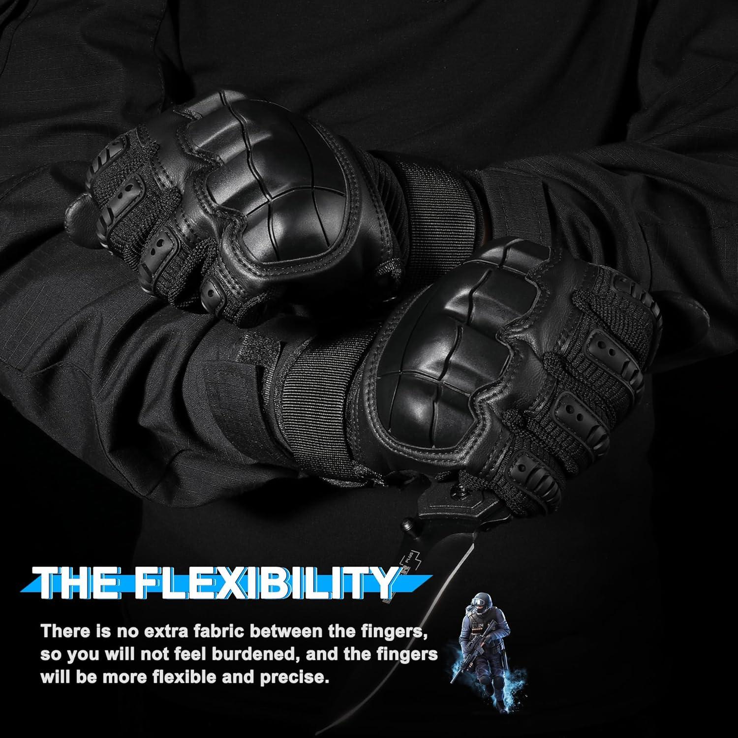 Guantes Tácticos WTACTFUL para Hombre - Pantalla Táctil - S/M/L/XL