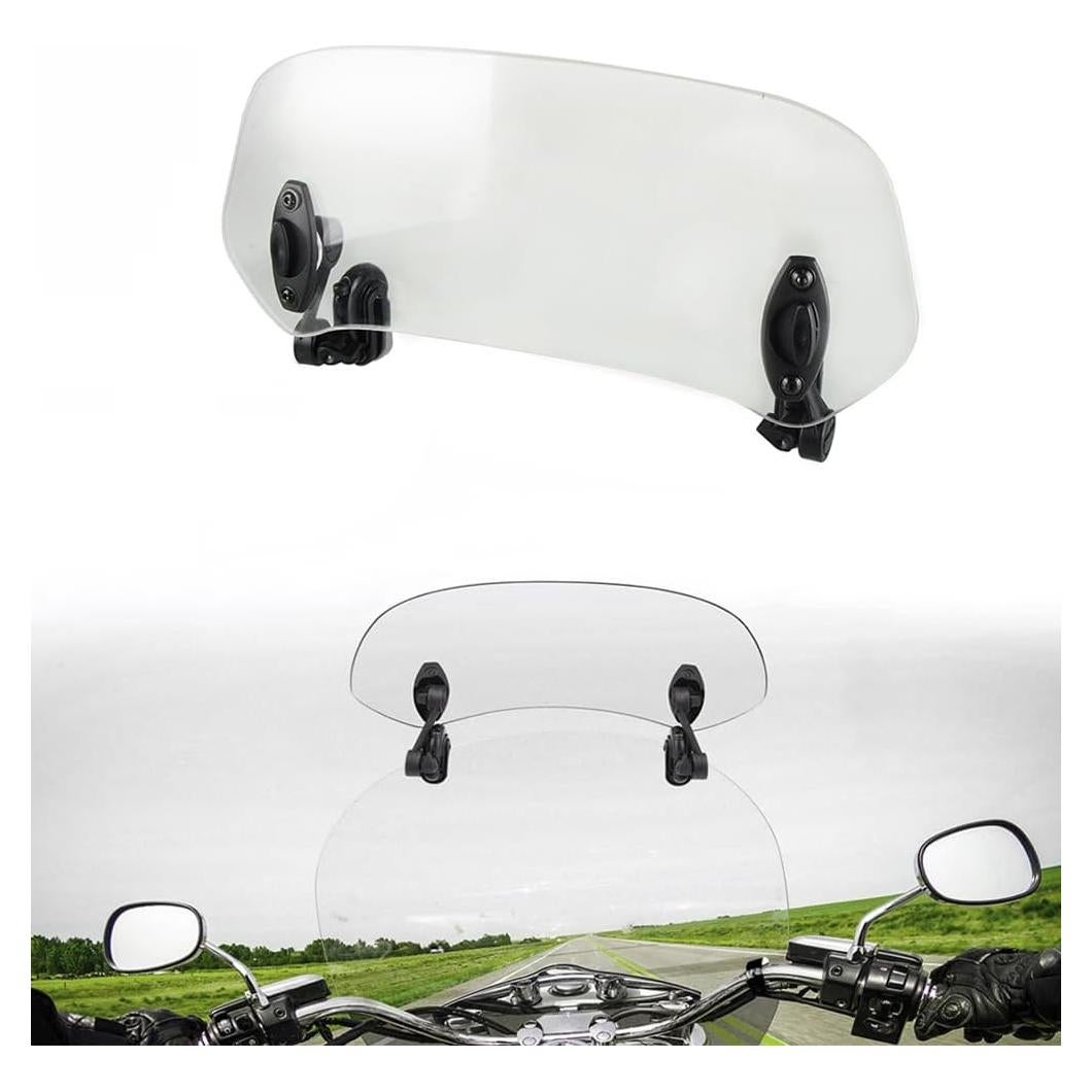 Extensión de Parabrisas Kucehiup Clip-on Ajustable 28.4 cm