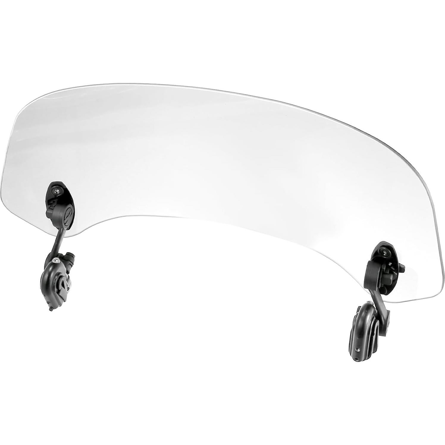 Parabrisas de Motocicleta Motoforti 37x15cm Ajustable Claro