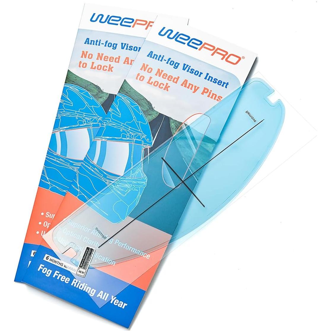 Película Antivaho Universal RVBASICS PC-01 para Casco de Motocicleta