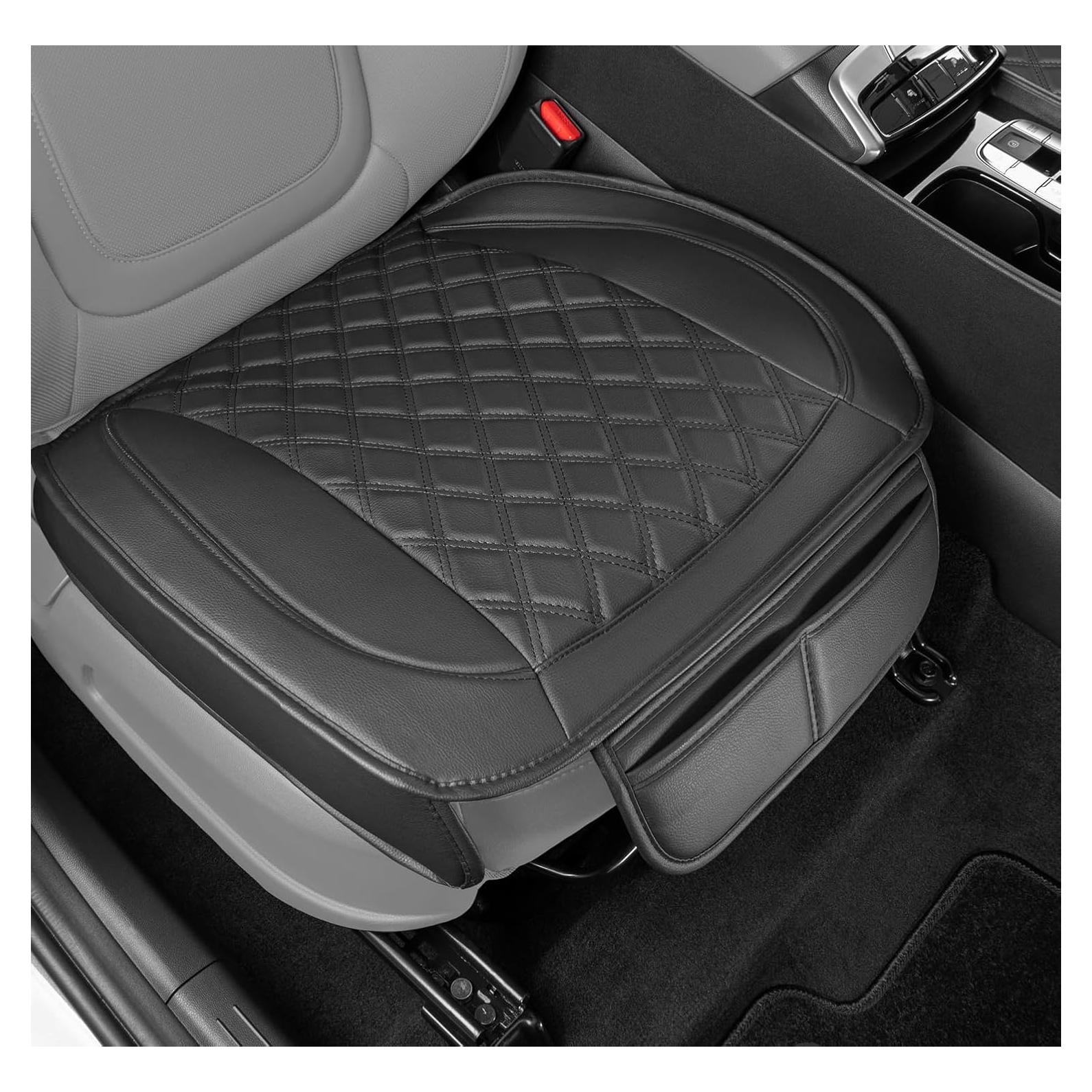 Cojín de Asiento Trasero Motor Trend Beige Acolchado Impermeable