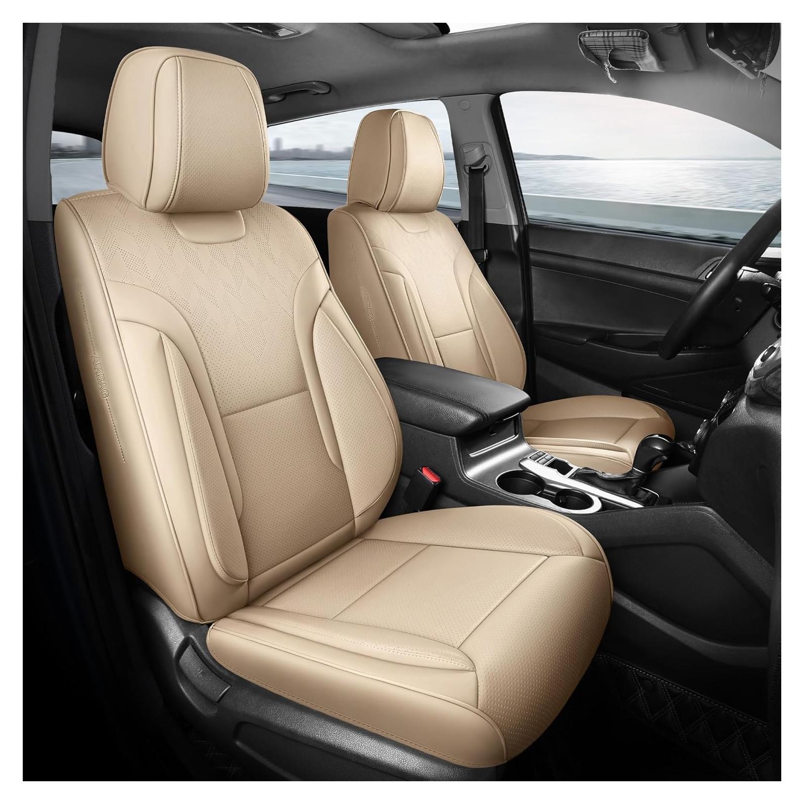 Cubiertas de Asiento Frontal Beige FEINEPRO Universales 2pc