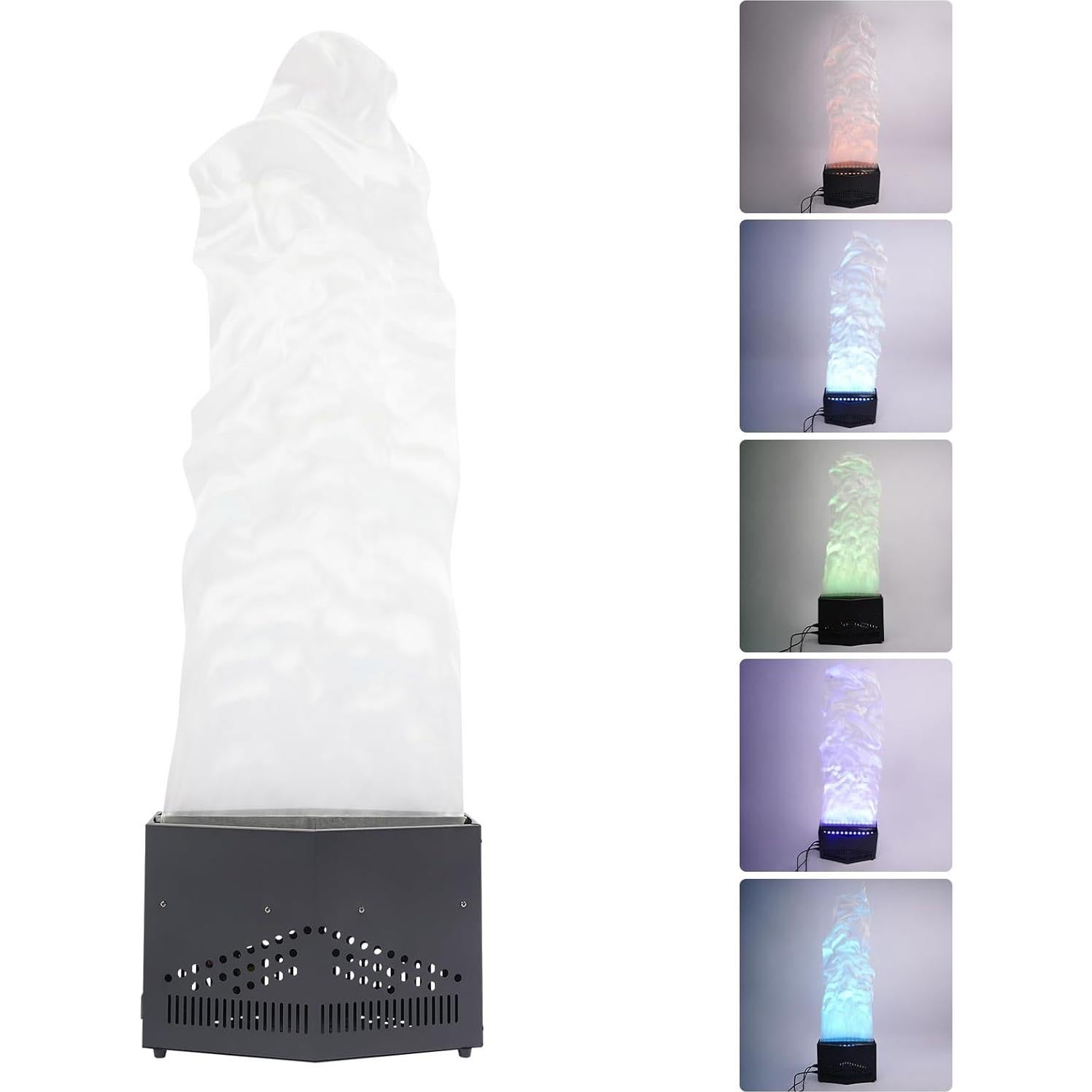 Lámpara de Fuego Falso Choayun 1.5m 24 LED Azul