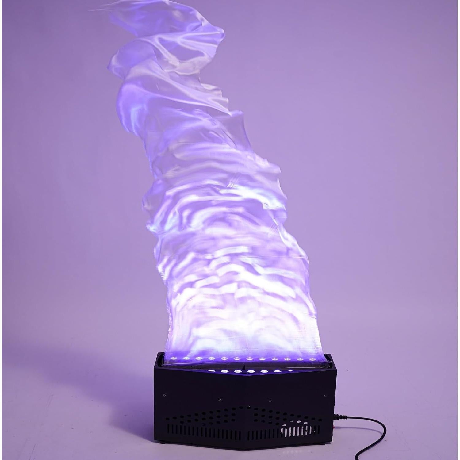 Lámpara de Fuego Falso Choayun 1.5m 24 LED Azul