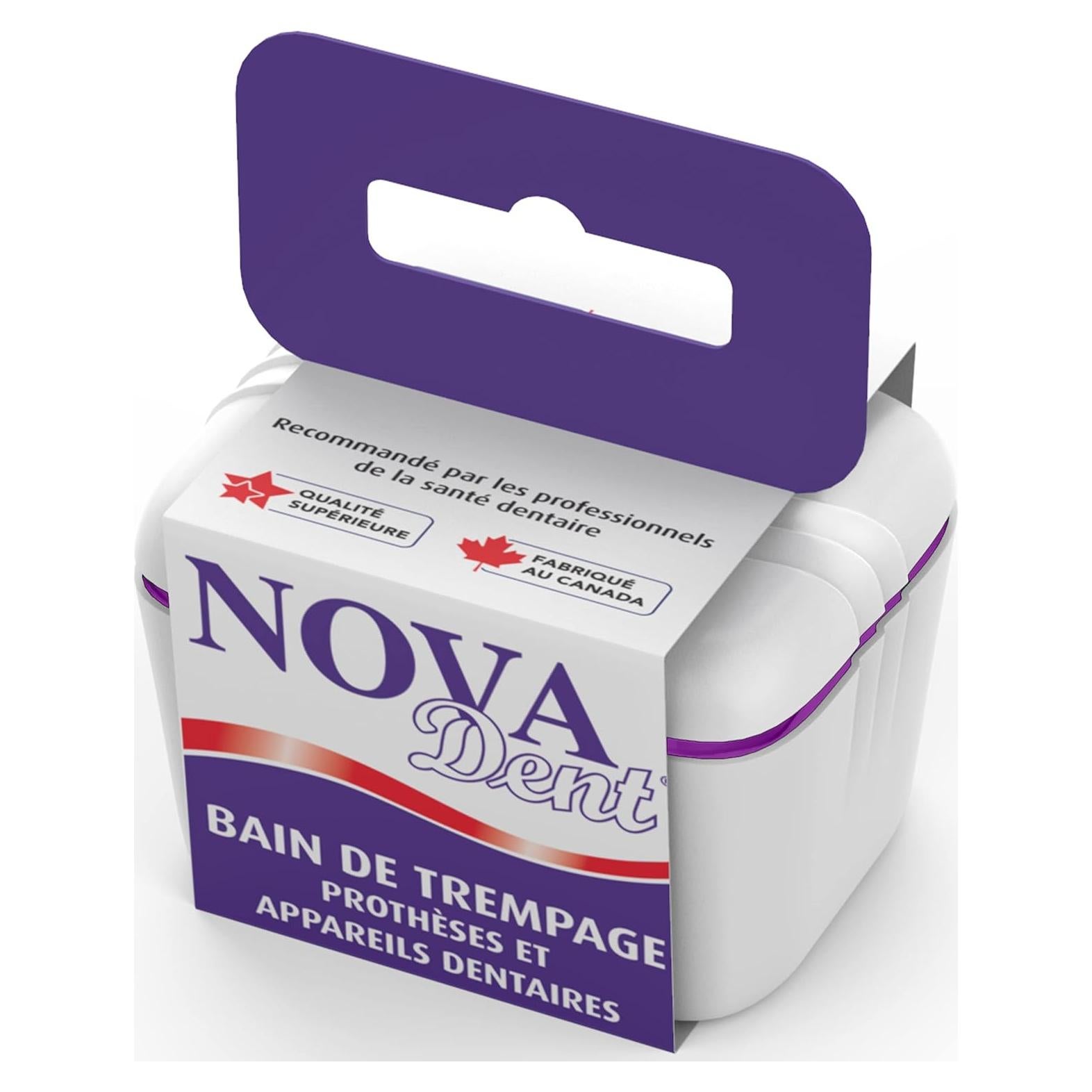 Baño de Limpieza para Dentaduras Novadent - Clásico 185 ml