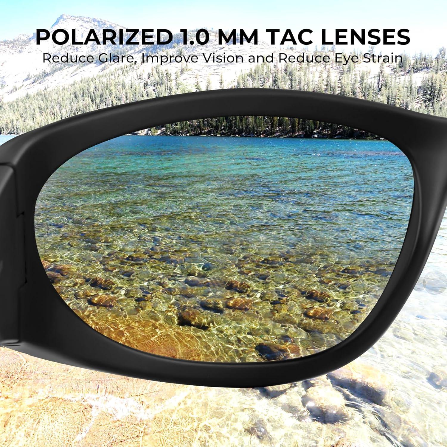 Gafas de sol deportivas polarizadas KastKing Raccoon unisex