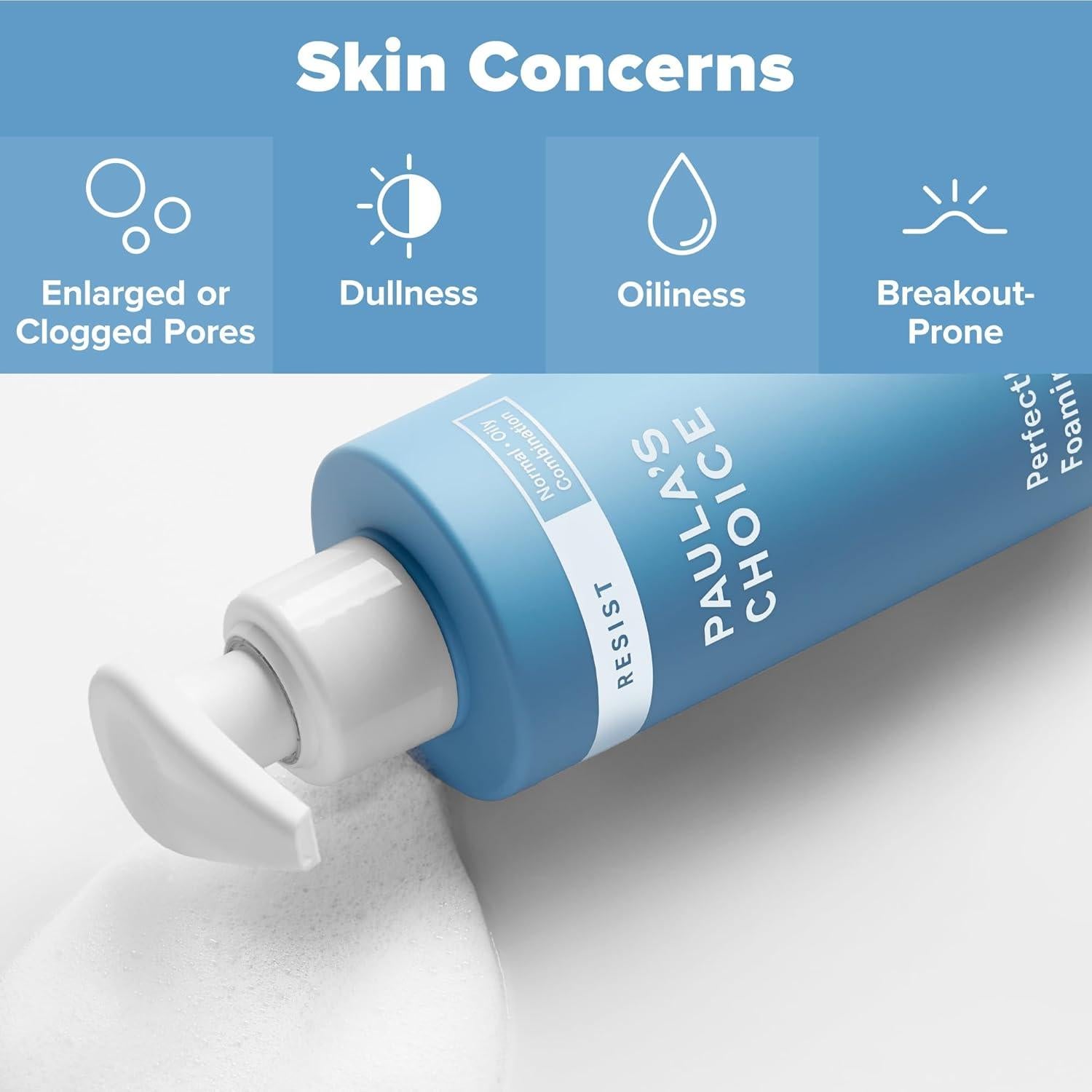 Limpiador Facial Espumoso Paula's Choice 190 ml Ácido Hialurónico