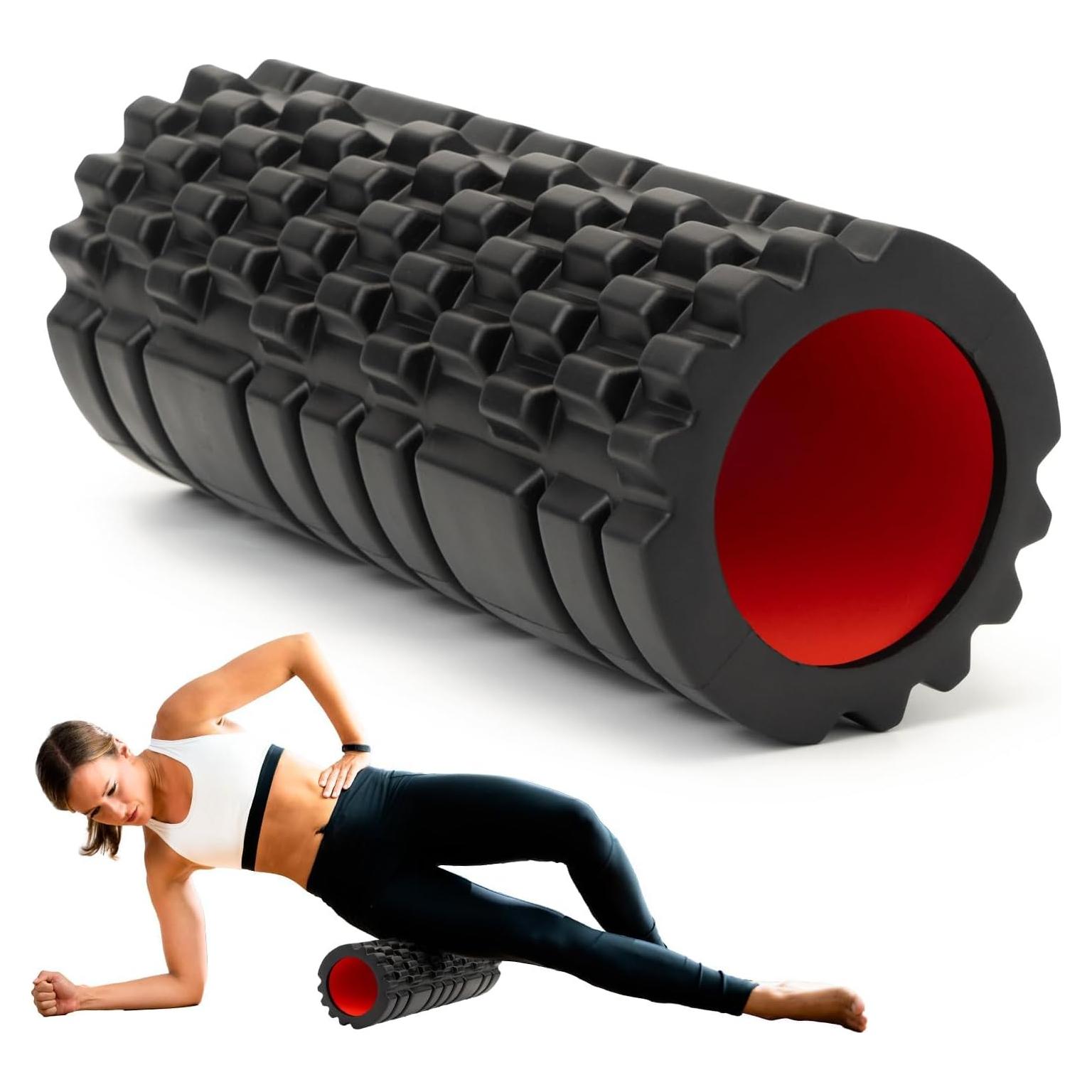 Rodillo de Espuma Krightlink 33 cm Alta Densidad Negro