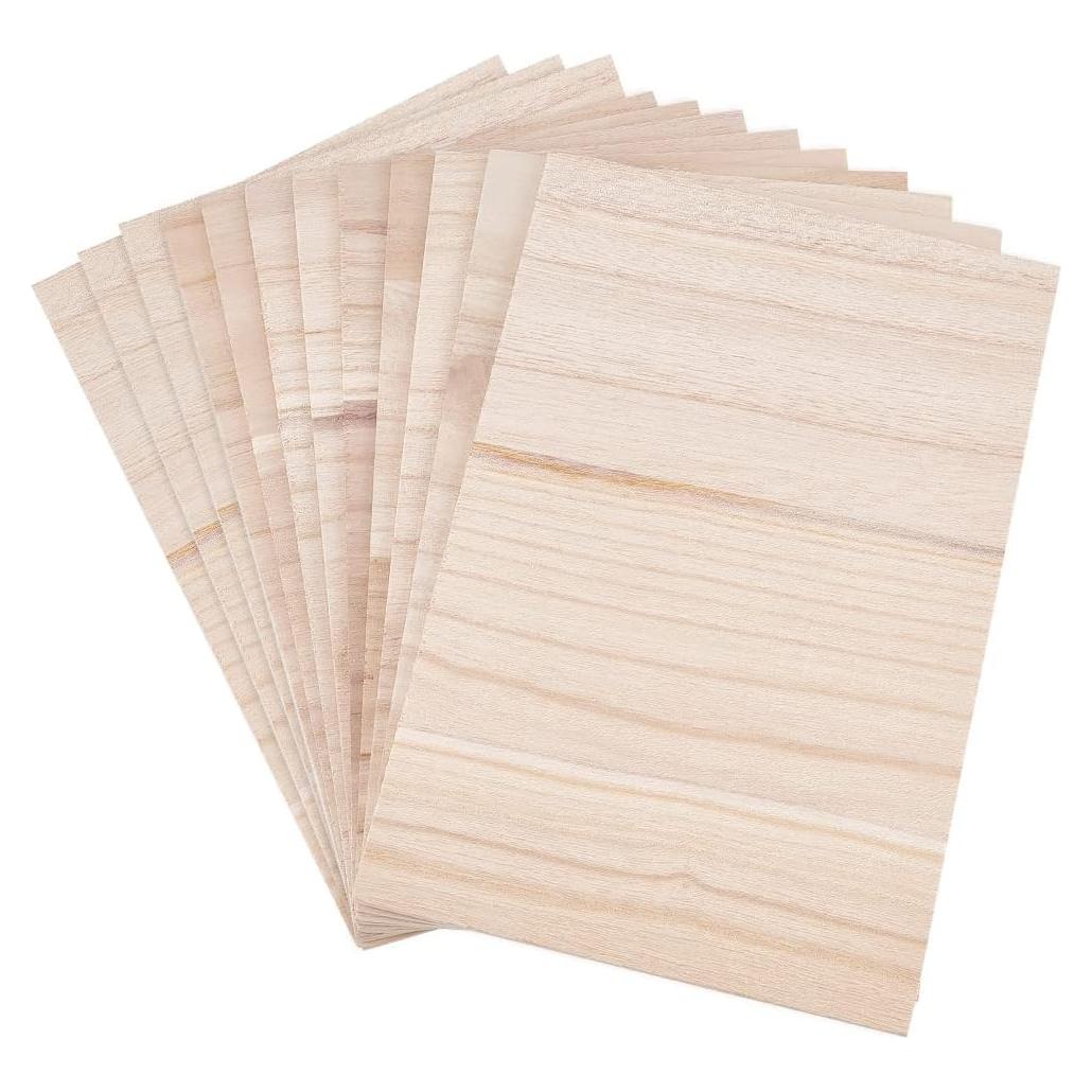 Tablas de Rompimiento de Madera OLYCRAFT 12 Piezas 29.7x20.1 cm