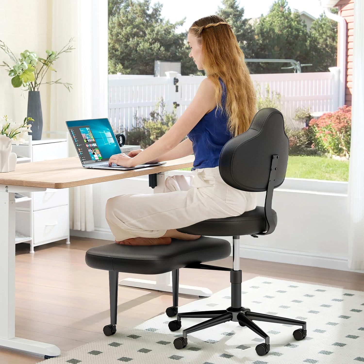 Silla de Oficina Ergonómica Pinmoco H200477E-BLPU Ajustable