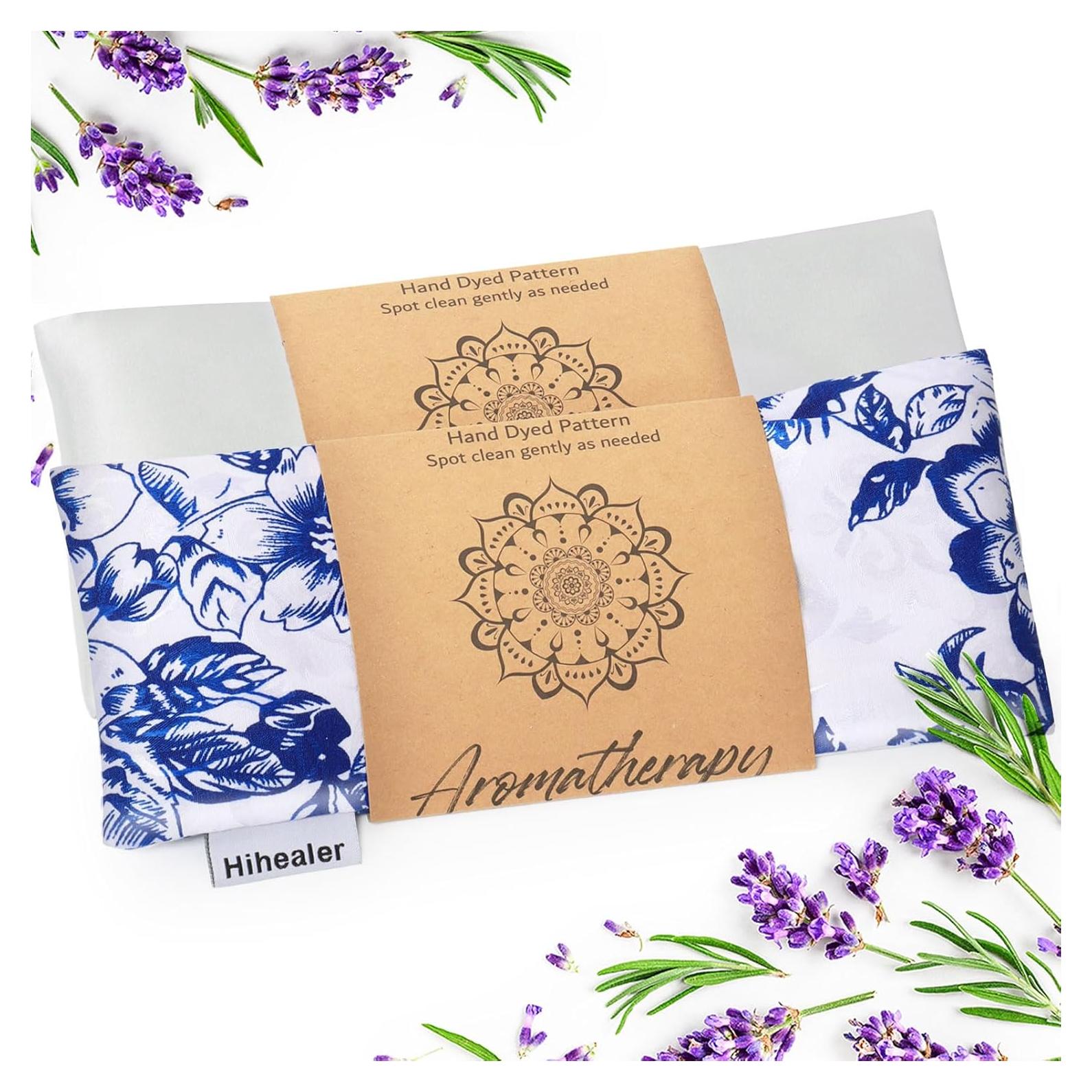 Almohadilla para Ojos Hihealer de Lavanda - Relajación y Sueño