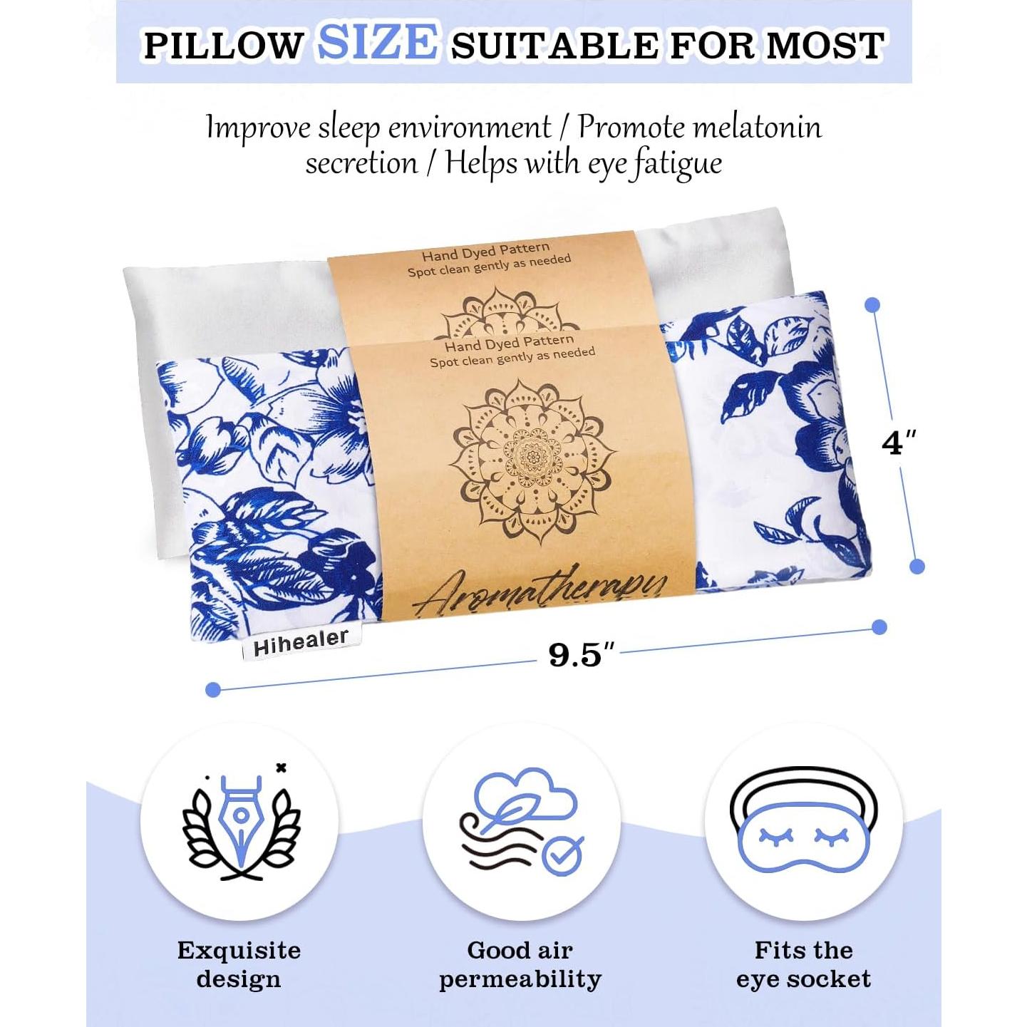 Almohadilla para Ojos Hihealer de Lavanda - Relajación y Sueño